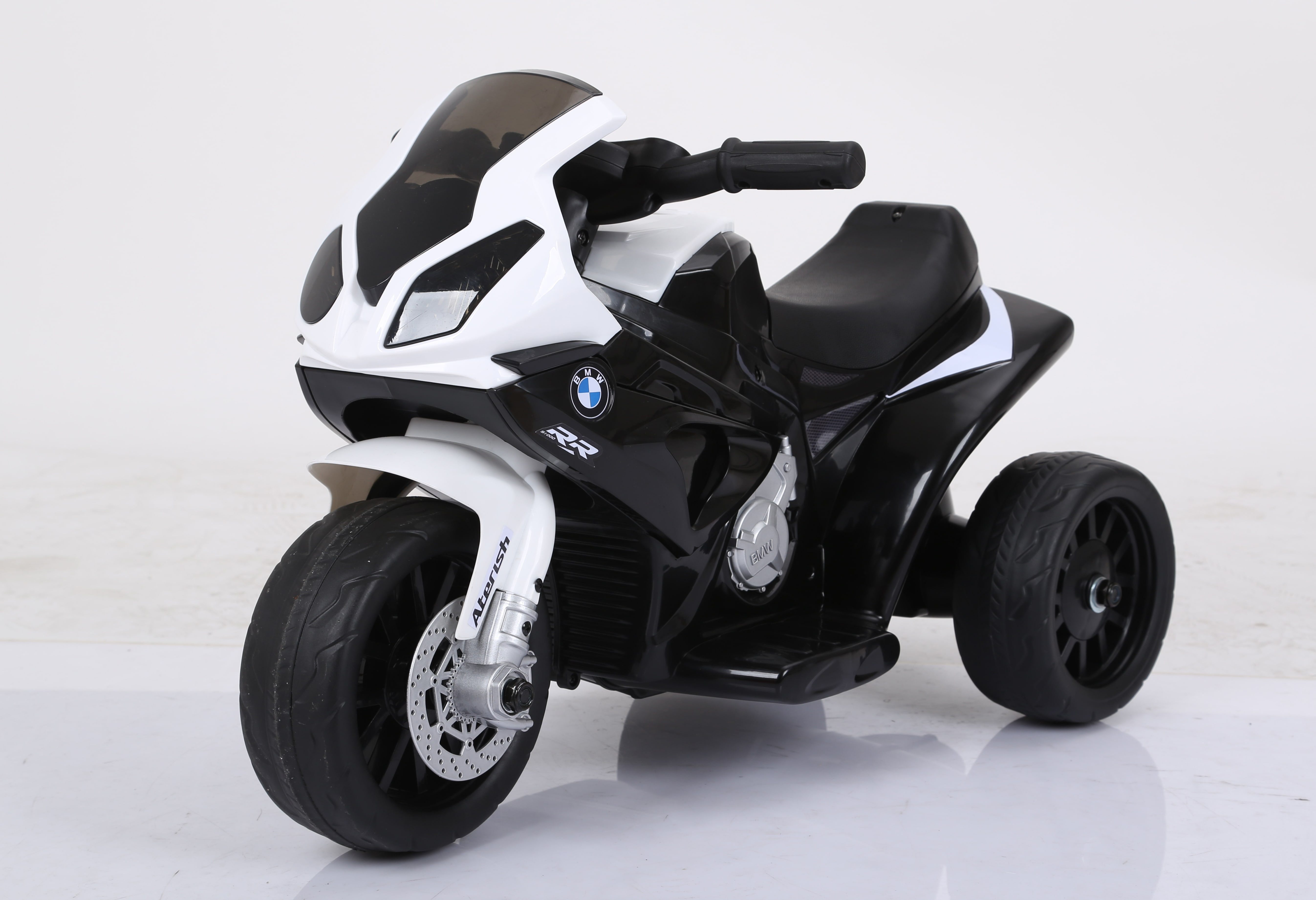BoGi Elektro-Kindermotorrad BMW S1000RR Motorrad Dreirad mit Ledersitz 6V, günstig online kaufen