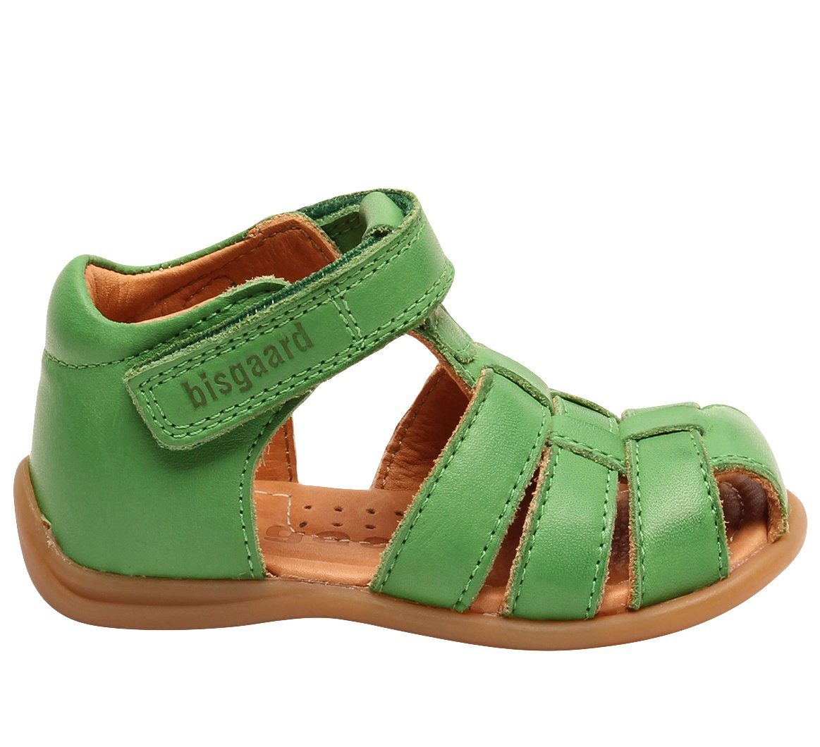 Bisgaard Bisgaard Carly 71206 Lauflern Baby Sandalen Leder Klett Grün Sandalette