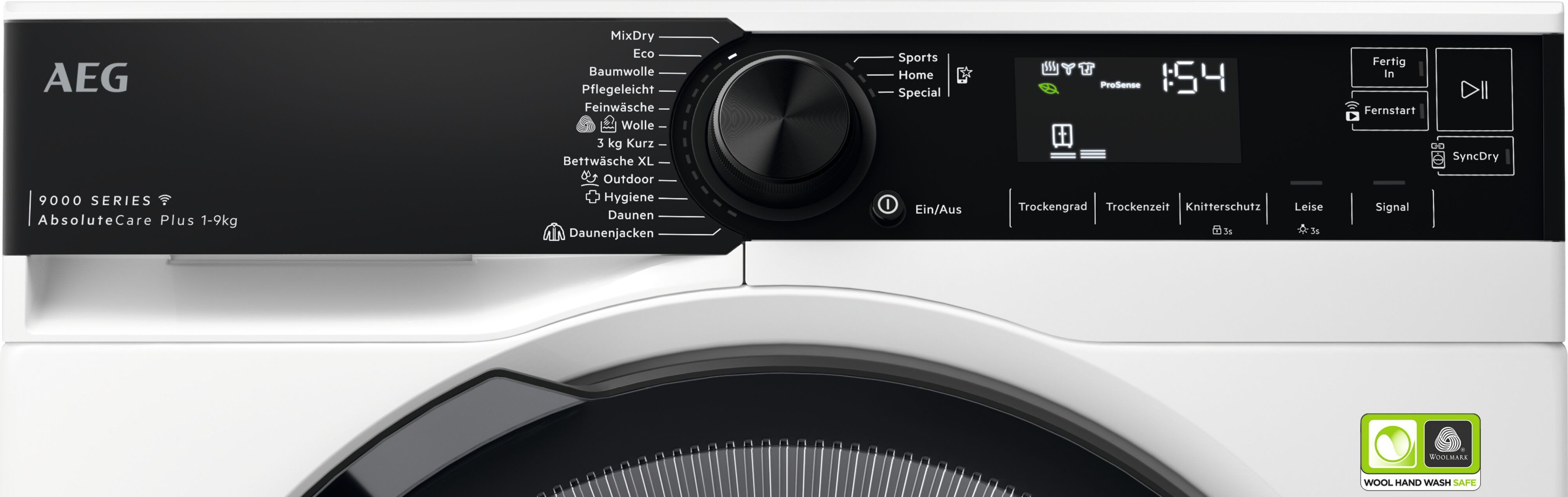 AEG Wärmepumpentrockner 9000 AbsoluteCare® Plus TR9W75790, 3D-Scan: Daunenjacken so flauschig und warm wie am ersten Tag