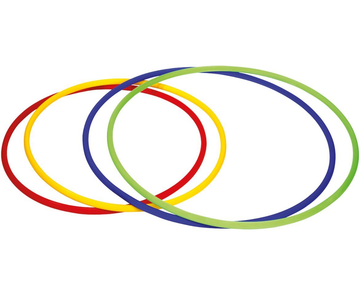 Betzold Hula-Hoop-Reifen Gymnastik-Reifen mit Rundprofil - Hula-Hoop Reifen (4-tlg)