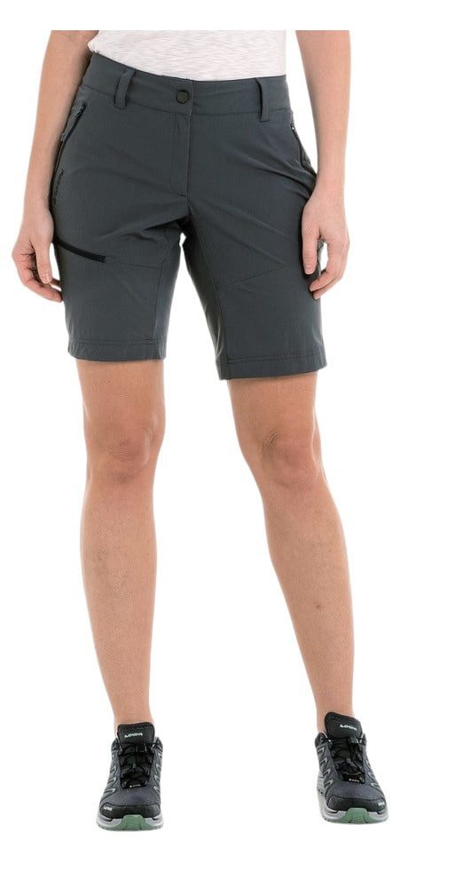 Schöffel Trekkinghose Wanderhose Toblach2 Shorts (hoher Tragekomfort) kurz asphaltgrau Damen