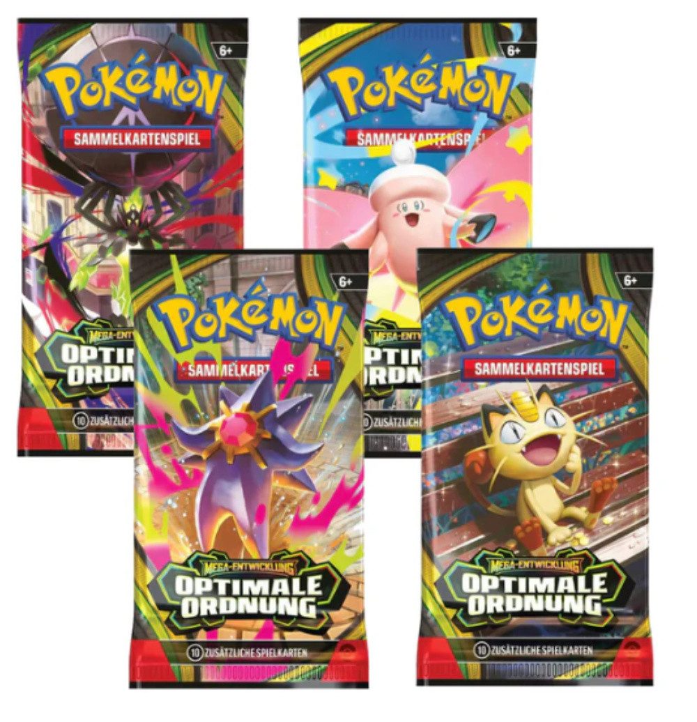 POKEMON JUEGO DE CARTAS Sammelkarte Booster ME03 Optimale Ordnung
