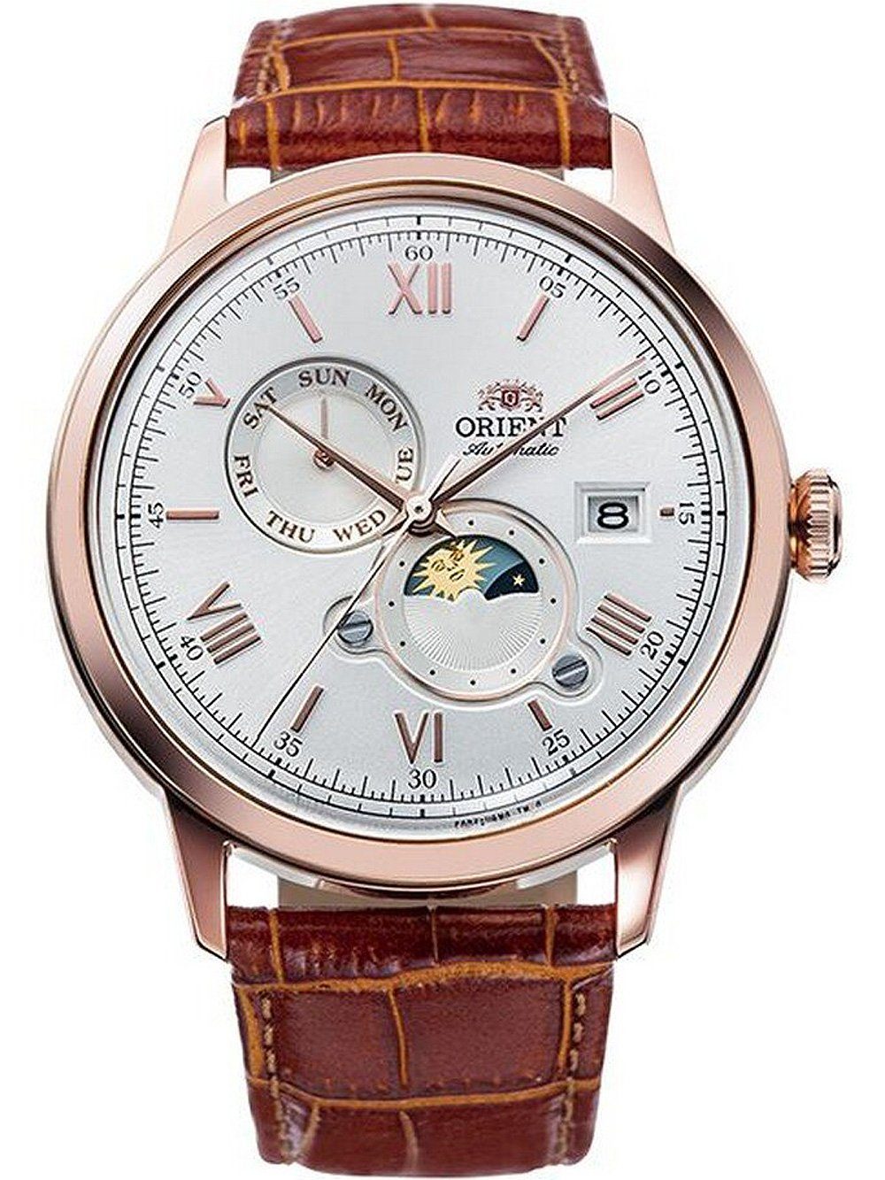 Automatikuhr Orient RA-AK0801S30B Sun and Moon Automatik Herrenuhr 41mm 3ATM Orient RA-AK0801S30B Sun and Moon Automatik Herrenuhr 41mm 3ATM