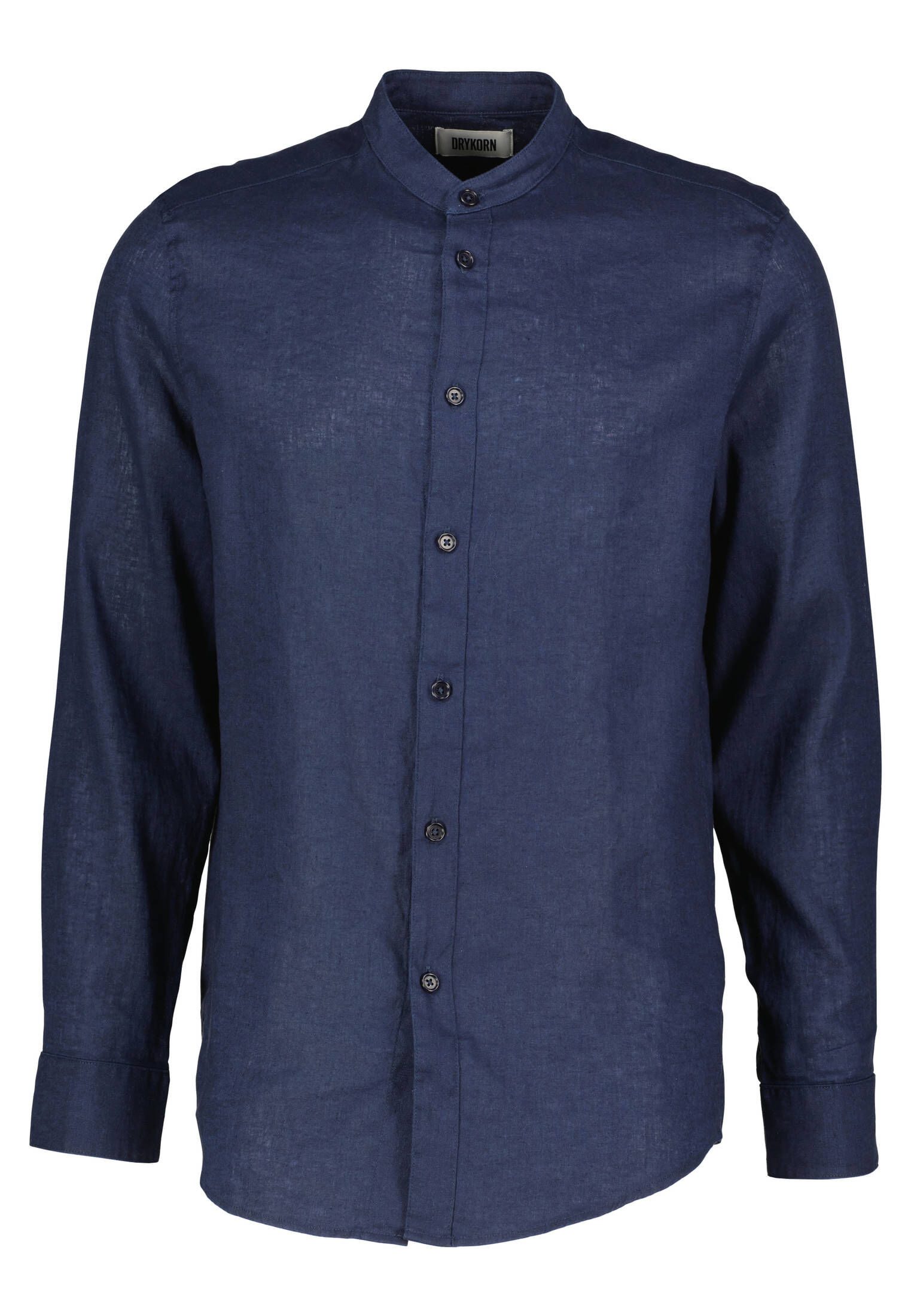 Langarmhemd Herren Freizeithemd mit Leinen TALOC Regular Fit