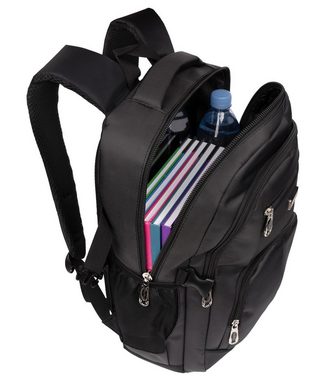 BAG STREET Rucksack Bag Street Rucksack Schulrucksack Freizeit Laptop Arbeit Wasserbestän, Freizeitrucksack, Sportrucksack, Businessrucksack