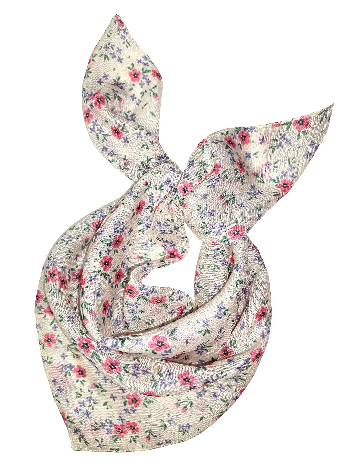 Moschen-Bayern Nickituch Halstuch Damen klein Nickituch Sommer Baumwolle Rosa