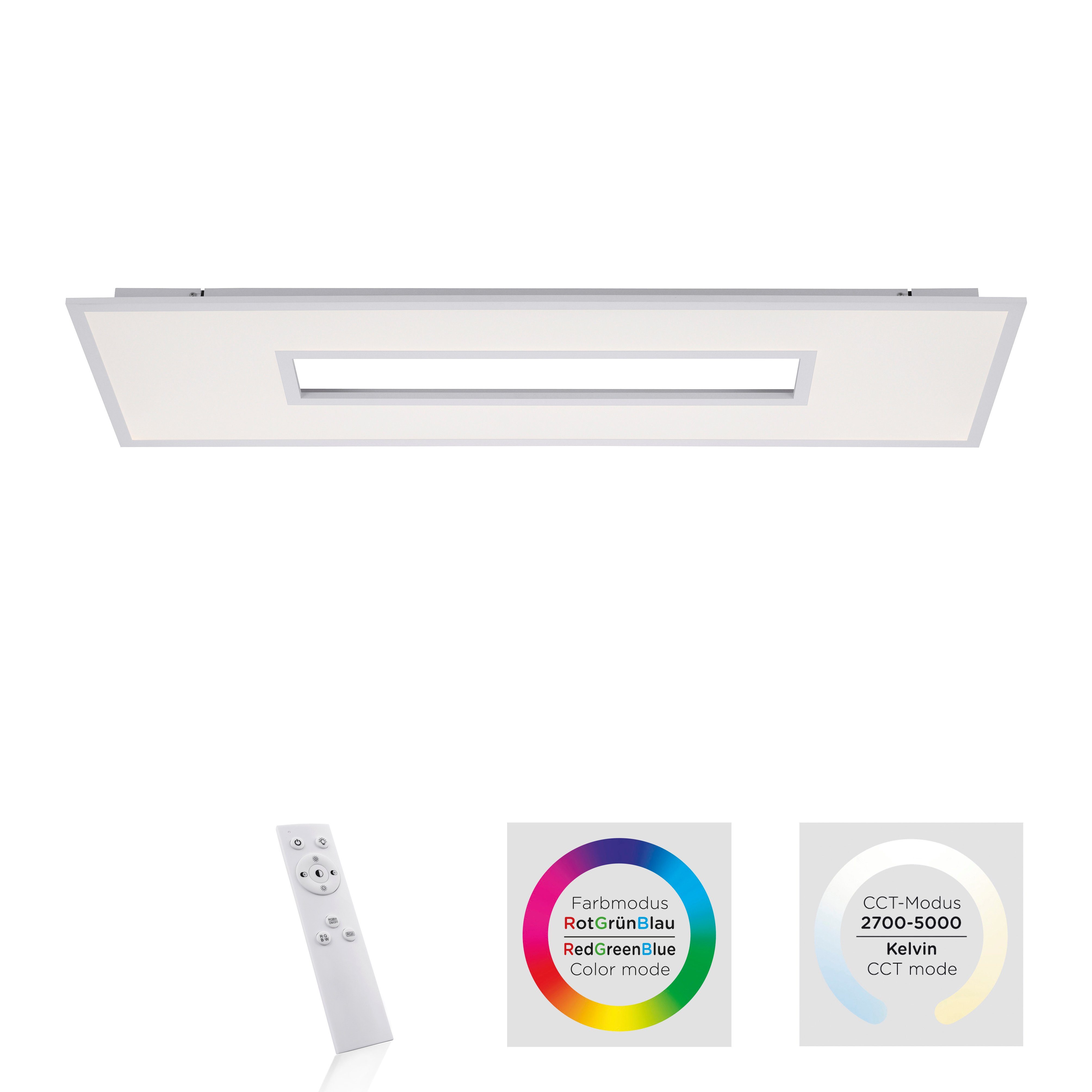 Deckenleuchte LED - Direkt RECESS, vom Fernbedienung integriert, über Dimmfunktion, fest Memory, warmweiß Trennung nach Leuchten LED dimmbar Netz, kaltweiß,