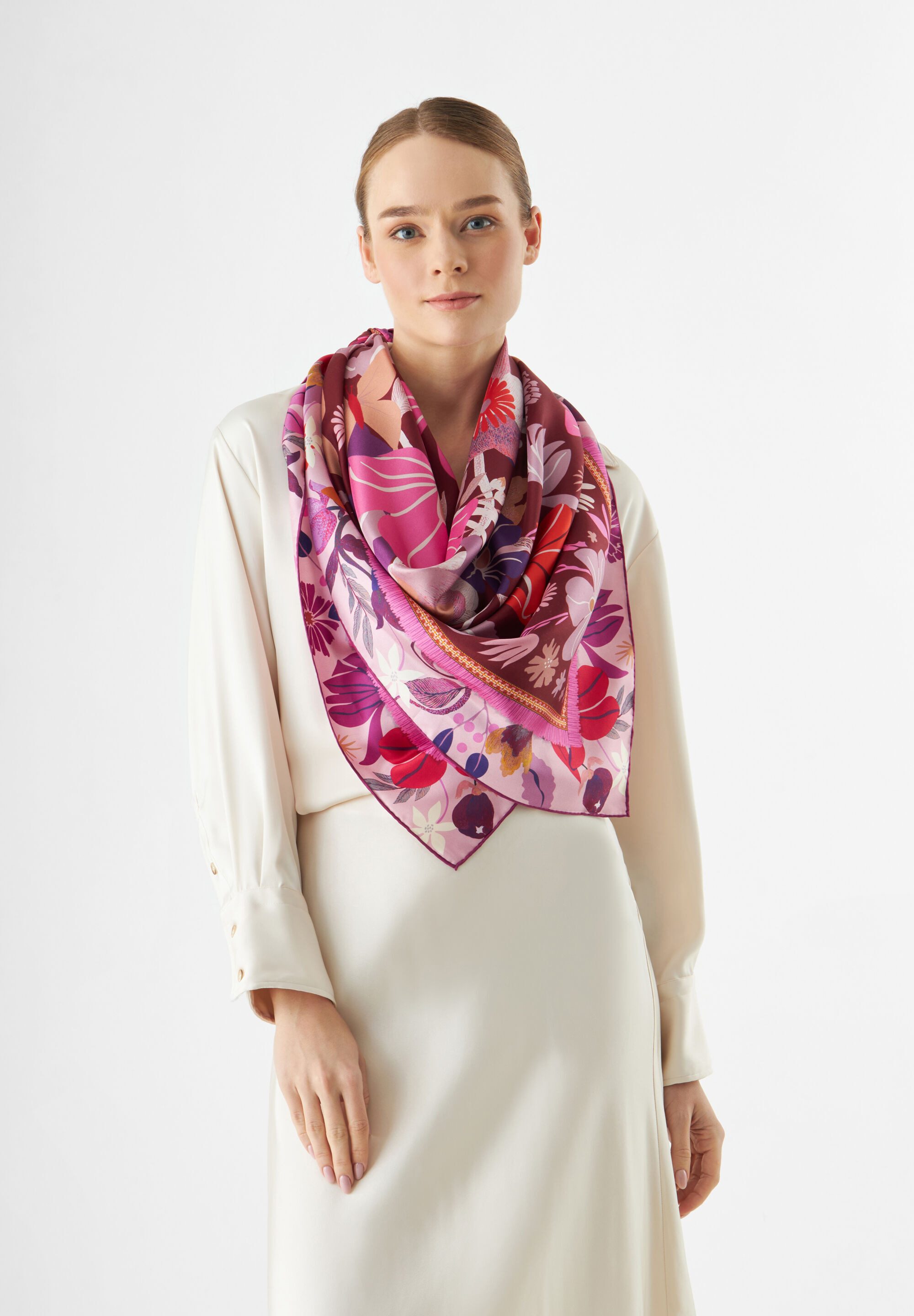 Codello Halstuch, mit Blumenmuster günstig online kaufen