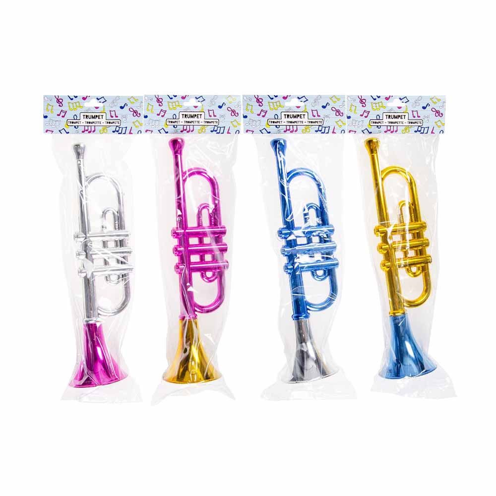 Rasehorn Radiergummi 4 Stück Kinder Trompete Spielzeug - ca. 36 cm