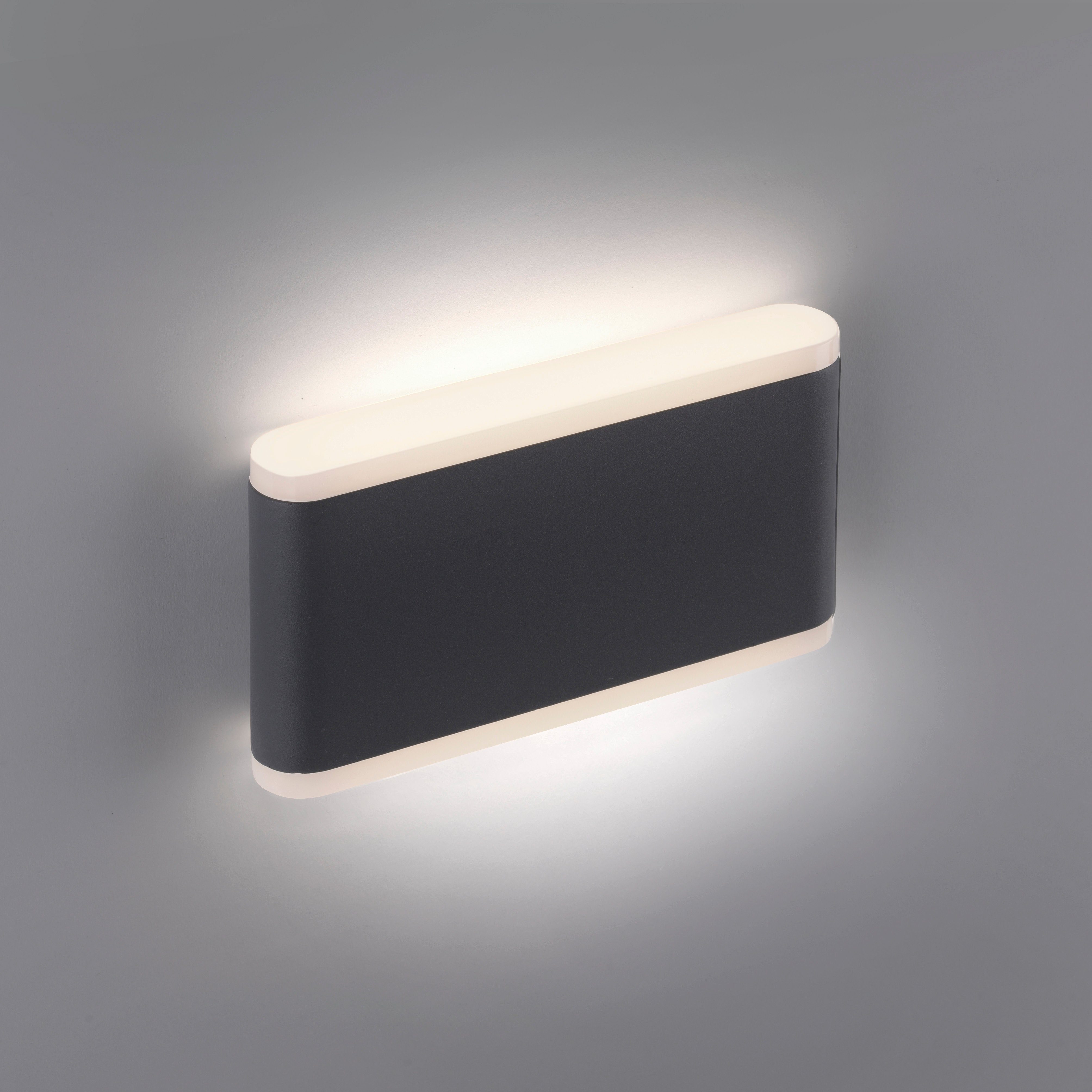 Paul Neuhaus LED Warmweiß, fest integriert, IP65 Außen-Wandleuchte LED ELSA