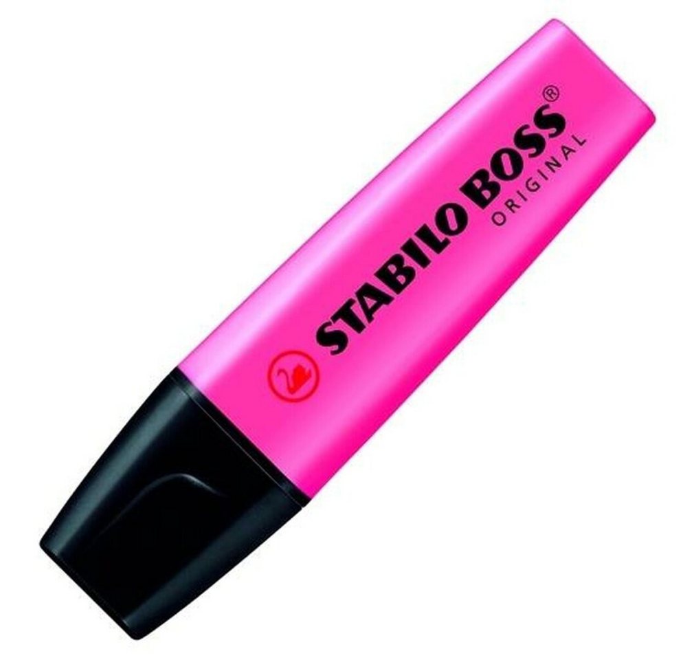 Thumbnail - STABILO Marker Textmarker Boss Rosa 10 Stück