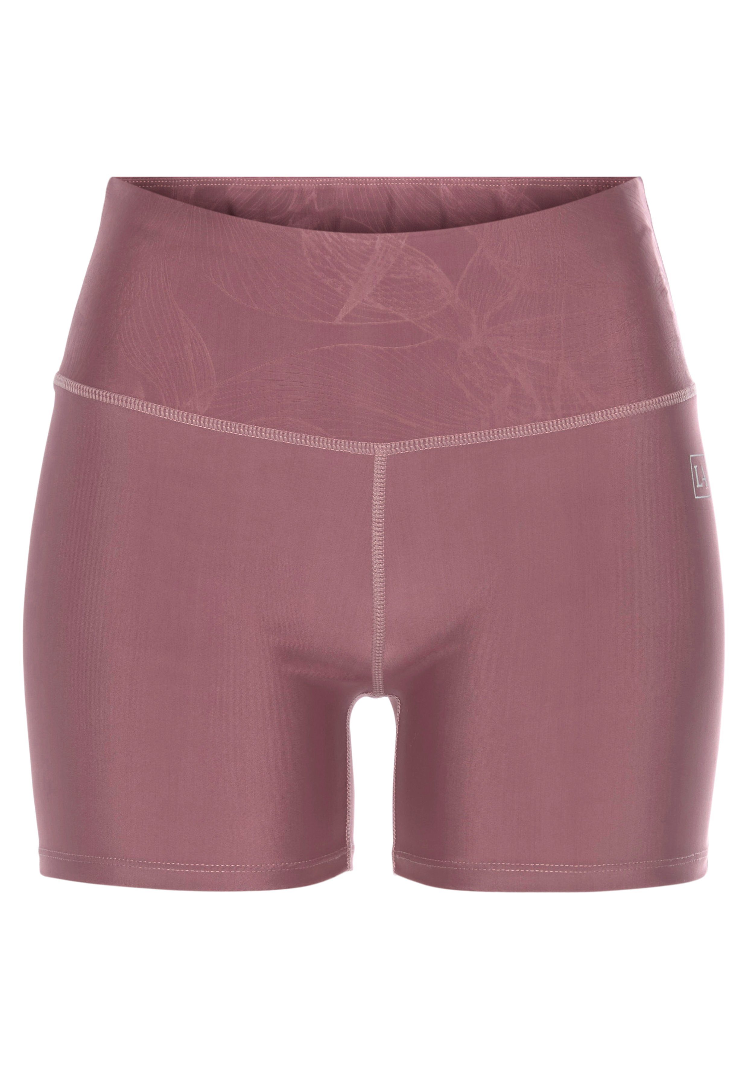 LASCANA ACTIVE Funktionsshorts mit gemustertem Bund günstig online kaufen