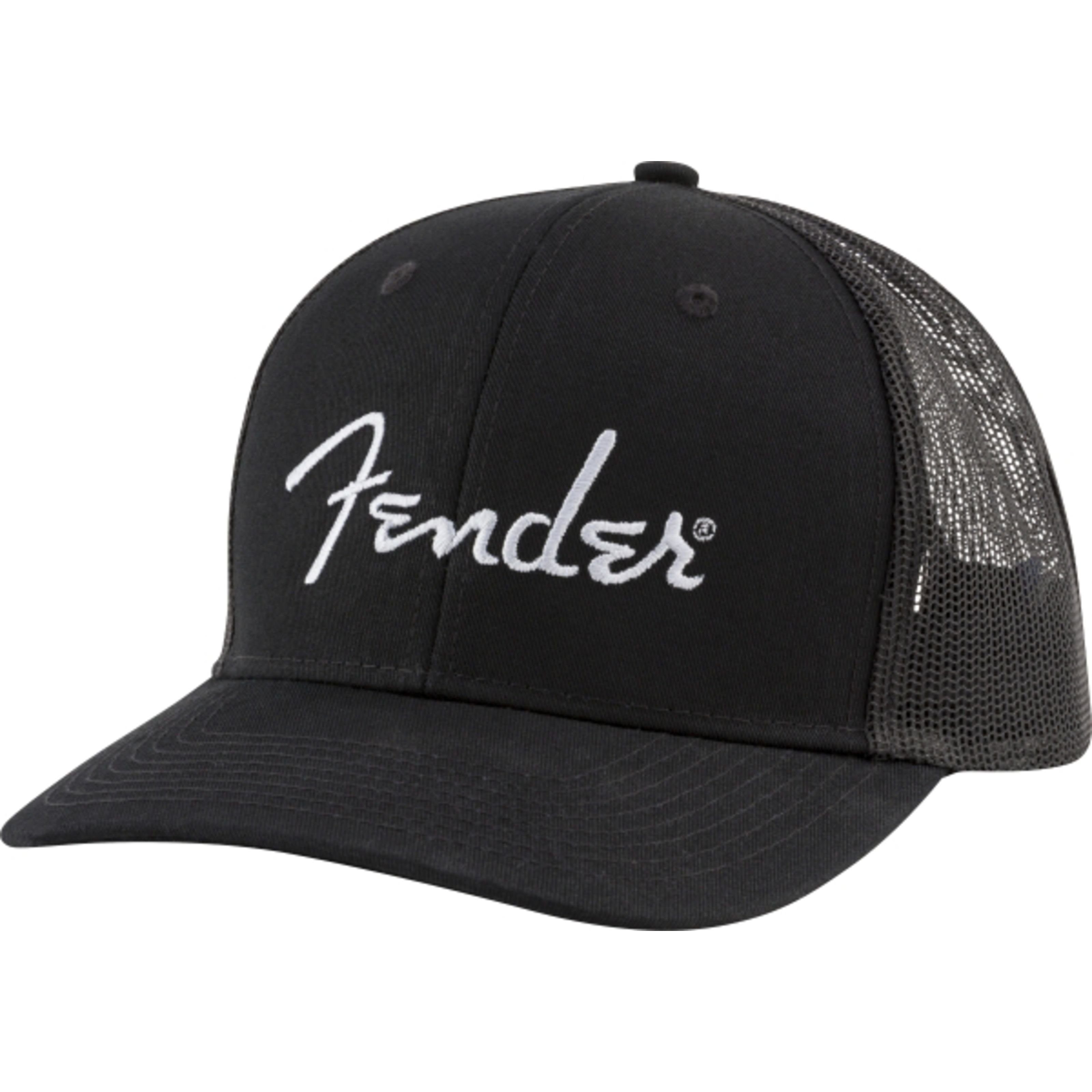 Fender Baseball Cap Silver Logo Snapback Hat Kopfbedeckung