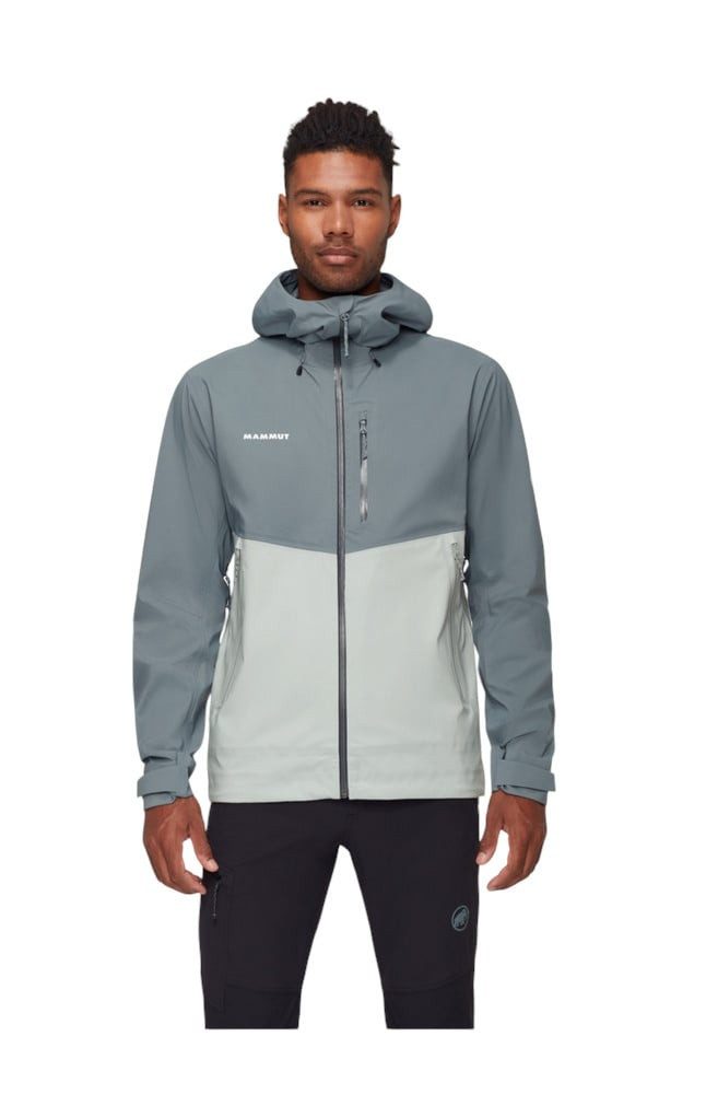 Allwetterjacke Wanderjacke Alto Guide Hardshell Hooded (atmungsaktiv, wasserdicht)