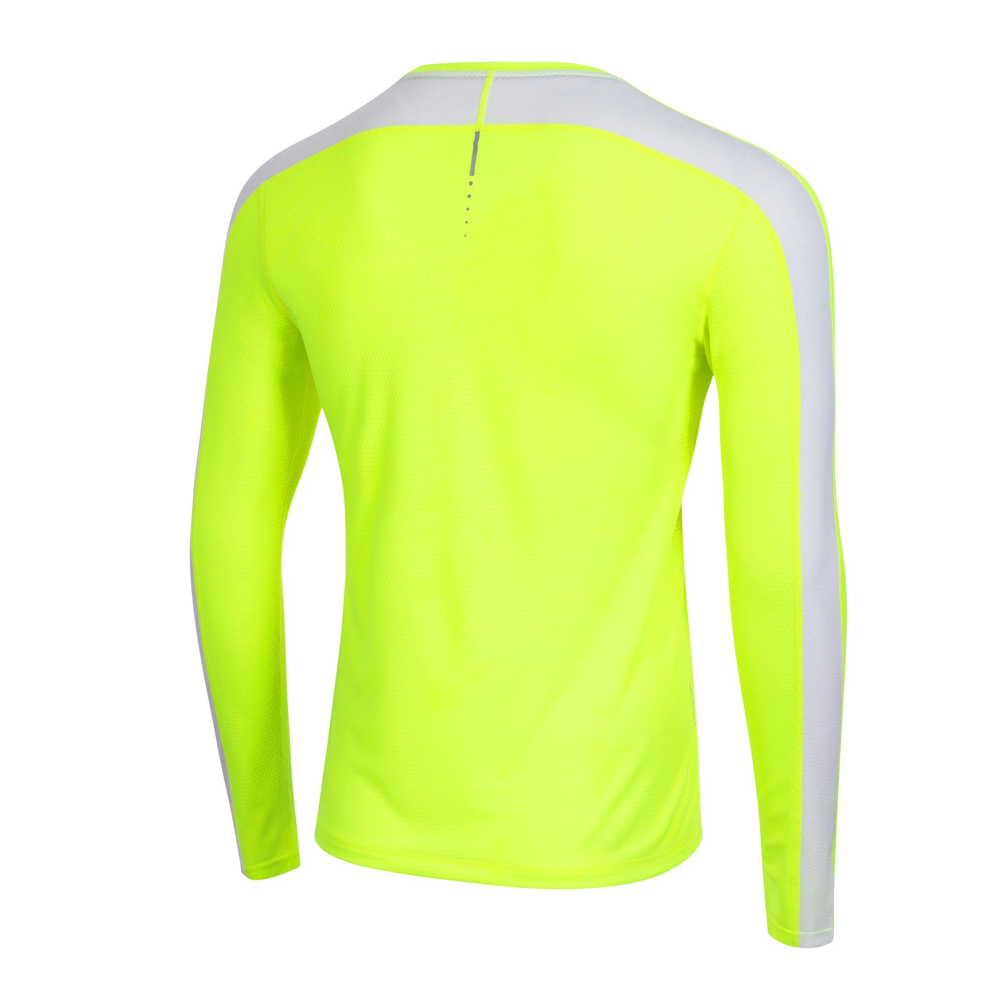 Airtracks Laufshirt herren Laufshirt Langarm Pro Line (Sportliches Funktions T-Shirt,feuchtigkeitsregulierend, atmungsaktiv) S M L XL XXL XXXL