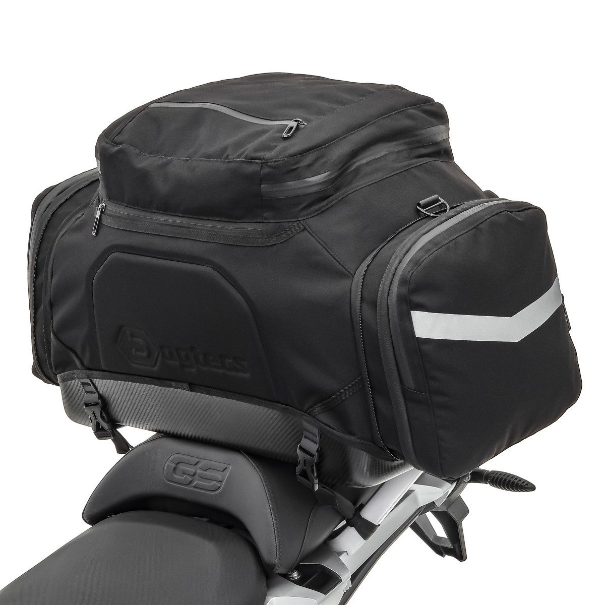 Bagtecs Reisetasche 2x Motorrad Hecktasche # K55 Soziussitz Tasche 55L wasserdicht Spar-Se