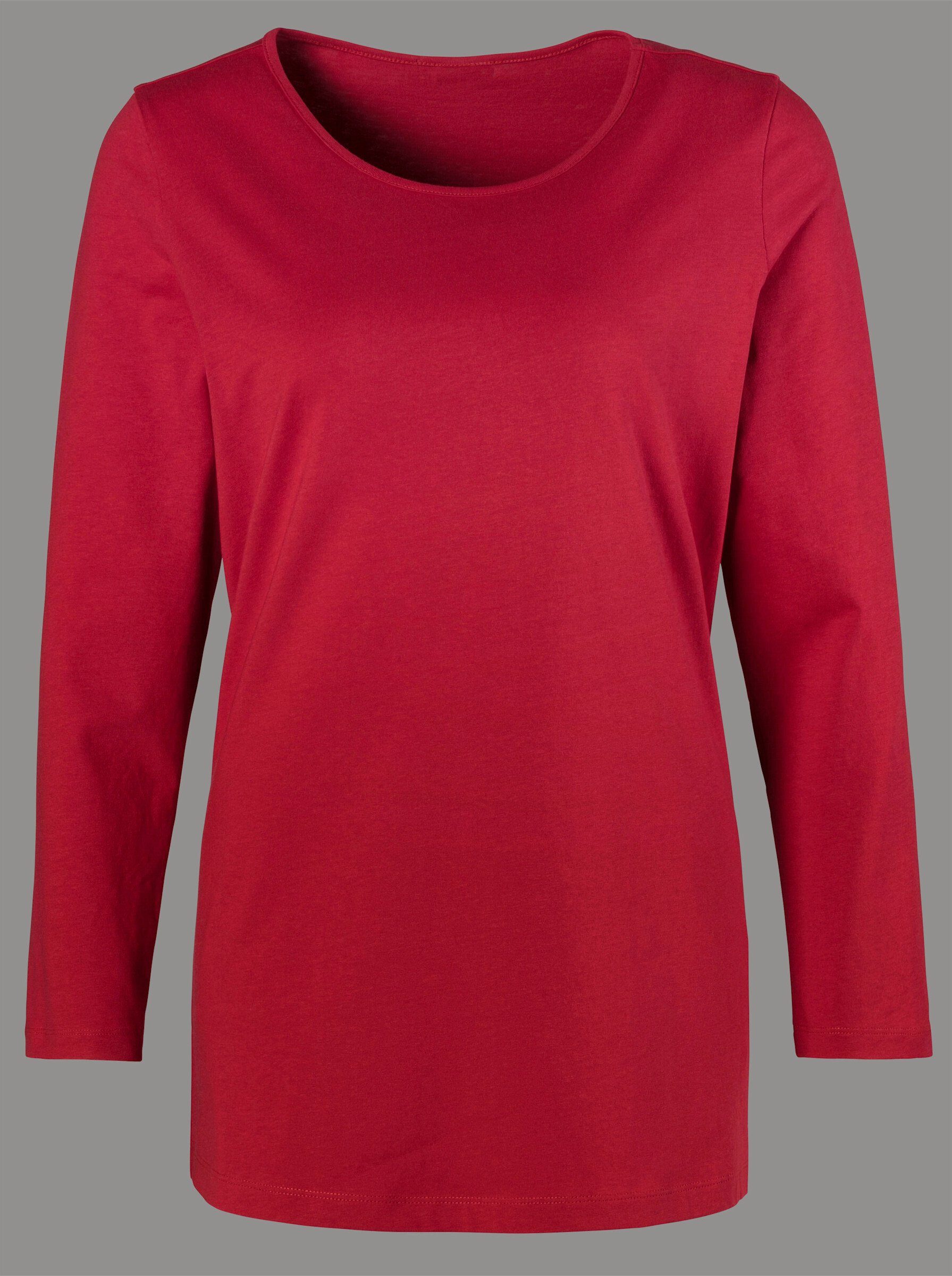 T-Shirt Longshirt Langarm