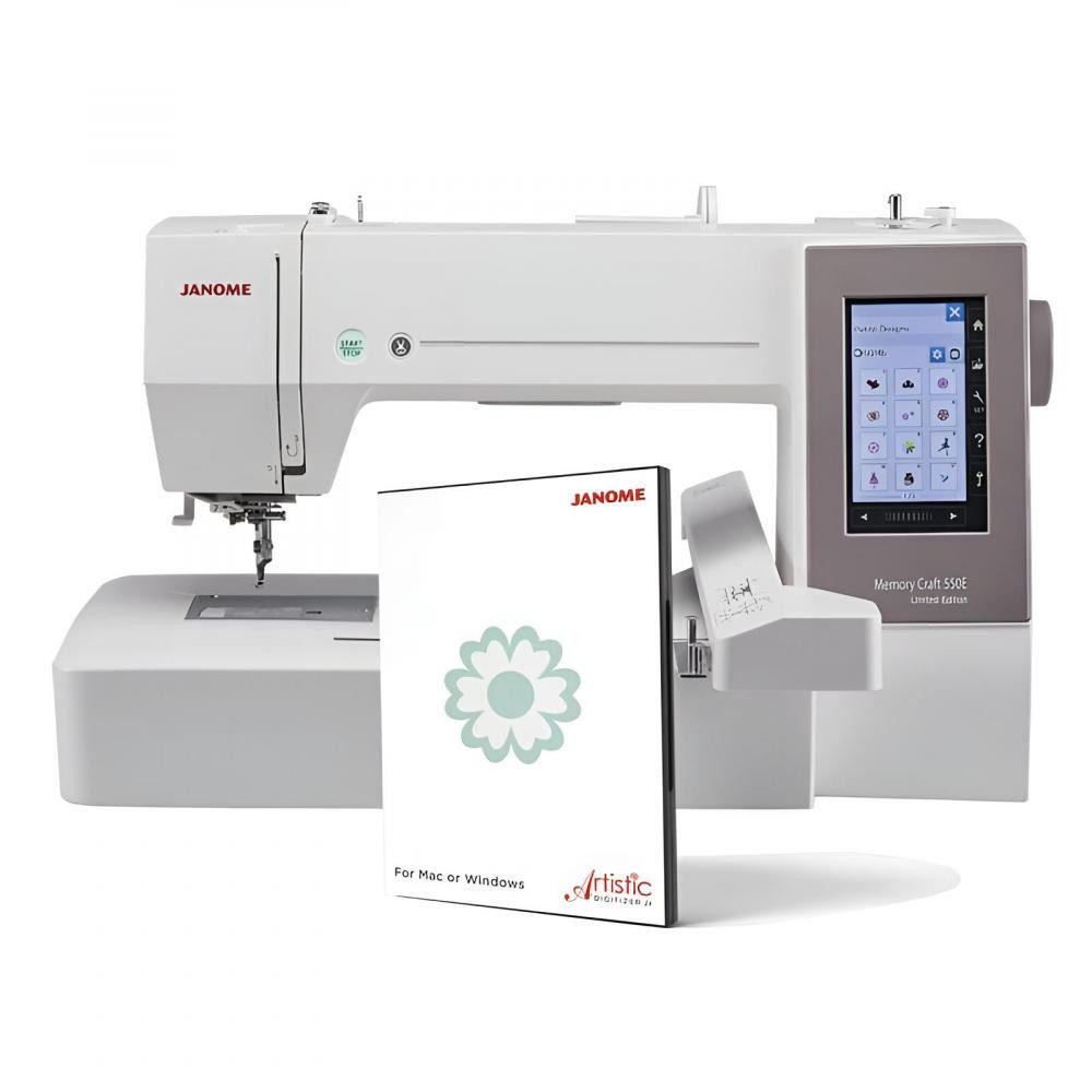 Janome Stickmaschine - Memory Craft 550E Limited Edition