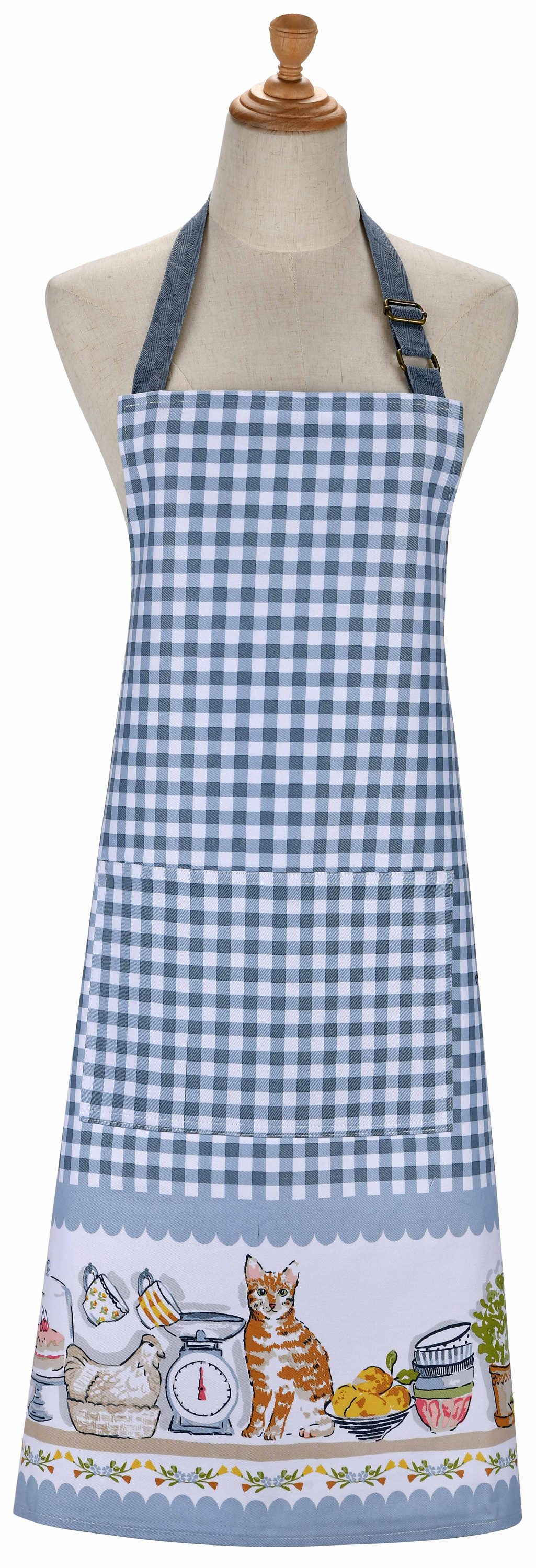 Ulster Weavers Kochschürze Pantry Cats, (1-tlg., 1-teilig), Küchenschürze Nackenband aufgesetzte Tasche ca.70x85cm Baumwolle