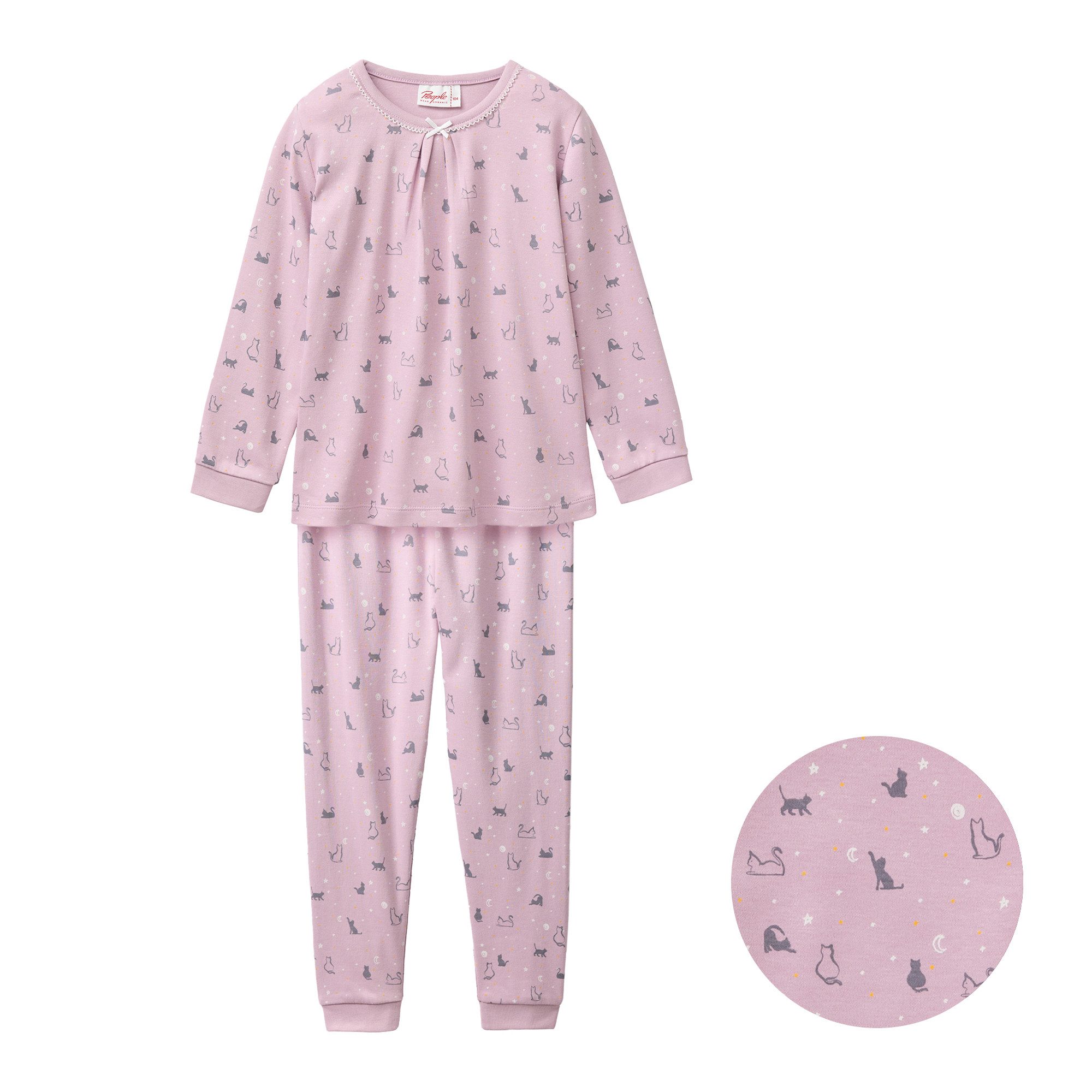 People Wear Organic Pyjama mit Motiv günstig online kaufen