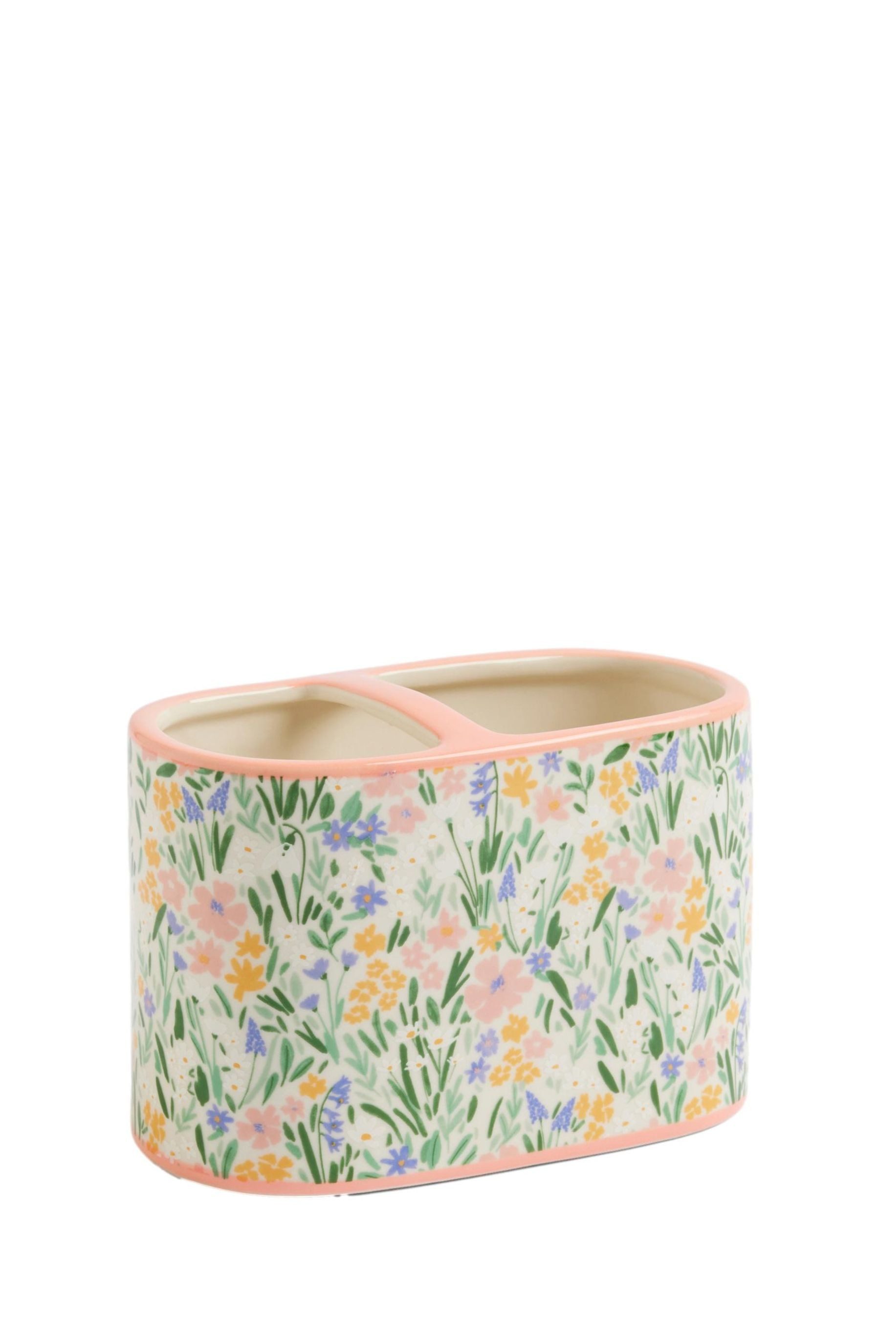 Next Zahnputzbecher Zahnbürstenhalter mit floralem Print günstig online kaufen