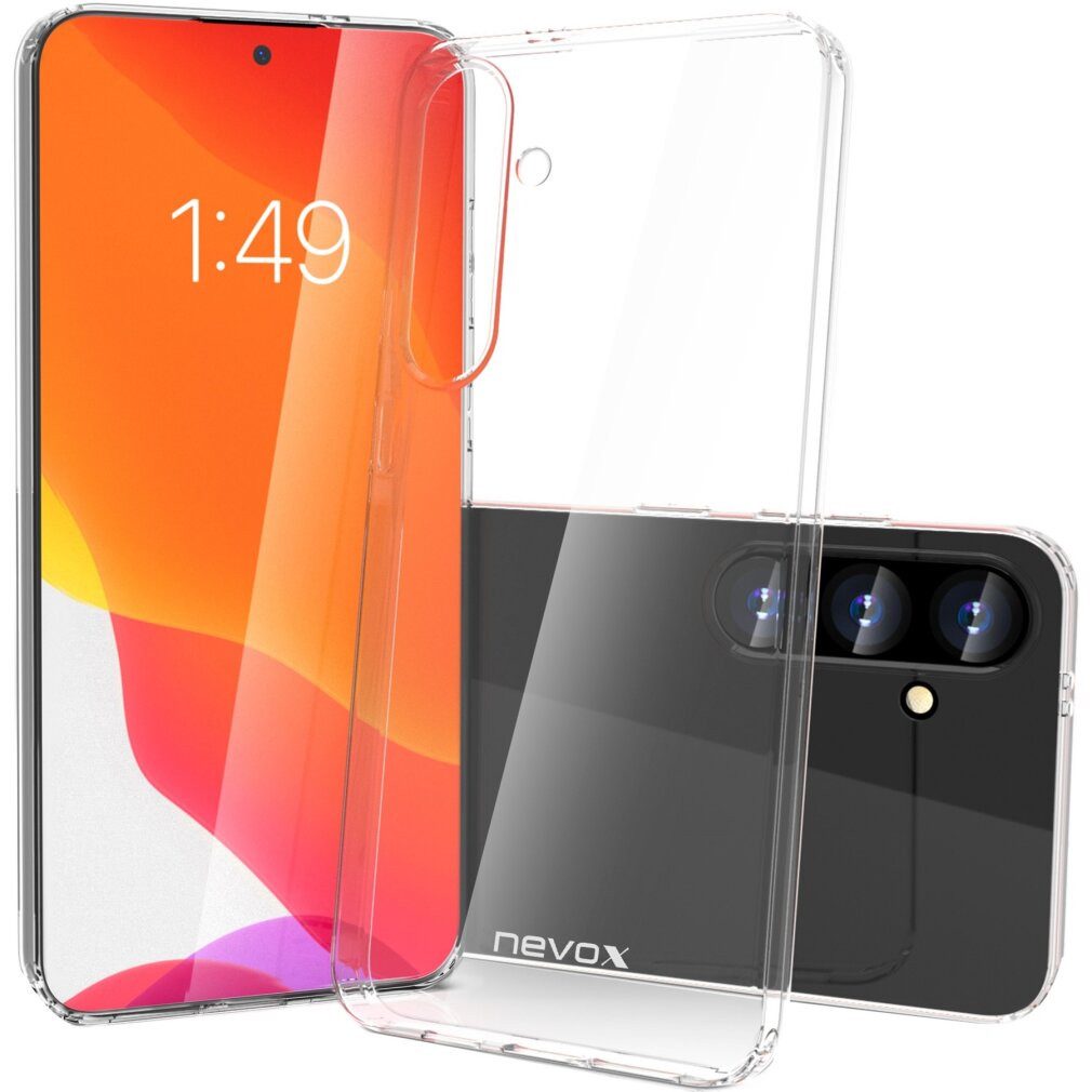 nevox Handyhülle StyleShell Flex (transparent, Samsung Galaxy S24 Plus)