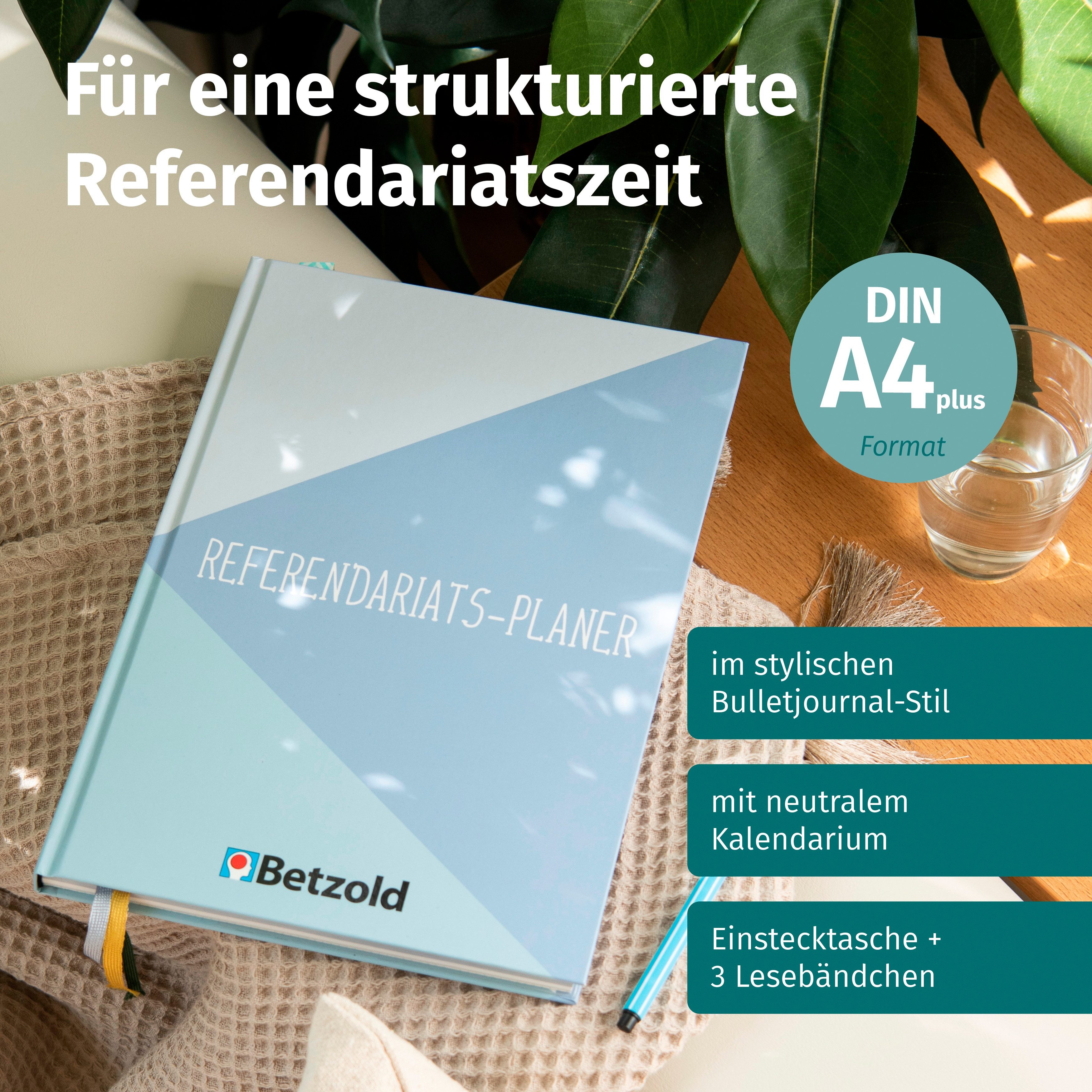 Betzold Lehrerkalender Referendariats-Planer, DIN A4 plus - Organizer Refplaner