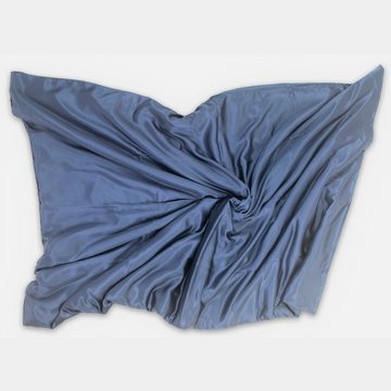 Bettbezug Seiden-Bettbezug aus Maulbeerseide, Blue, orignee, 100% Seide. Hypoallergen und schlaffördernd
