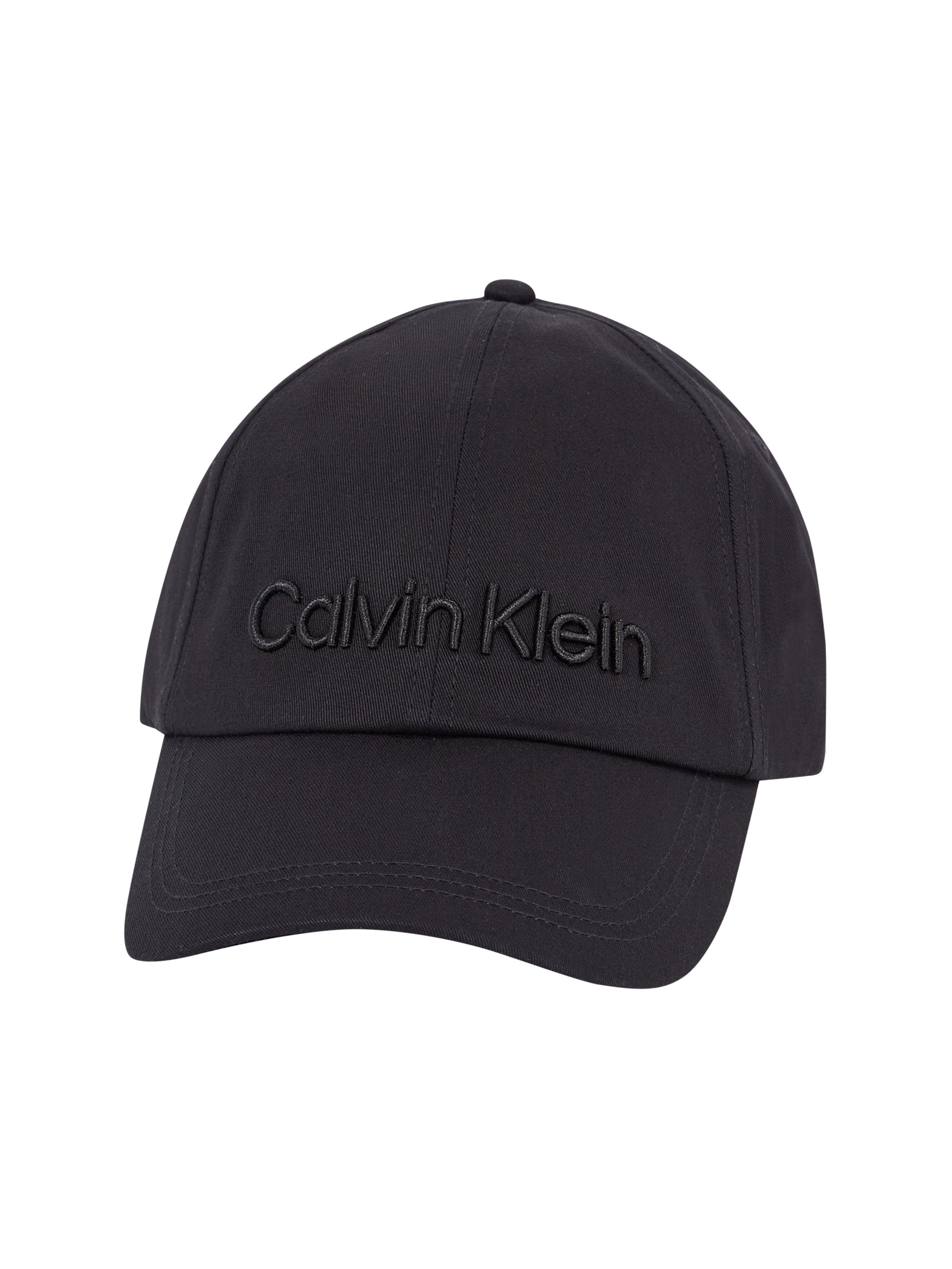 BLACK Cap Klein Calvin CAP EMBROIDERY CALVIN BB Baseball