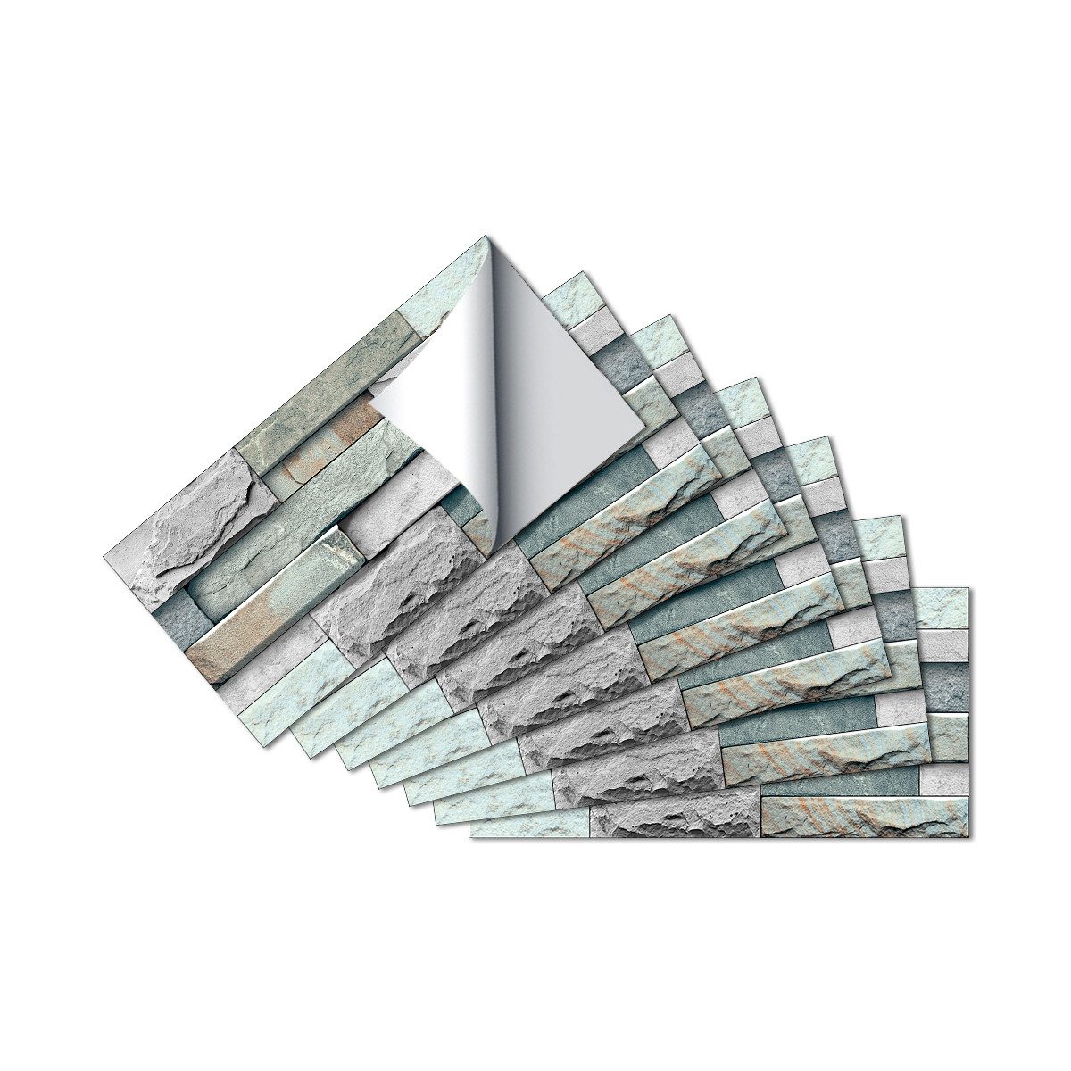 Coonoor Fliesenaufkleber Keramikfliesen Metro Fliesen Selbstklebend günstig online kaufen