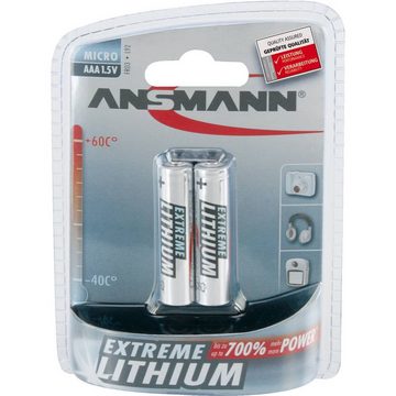 ANSMANN AG Micro Lithium-Batterie2er Batterie