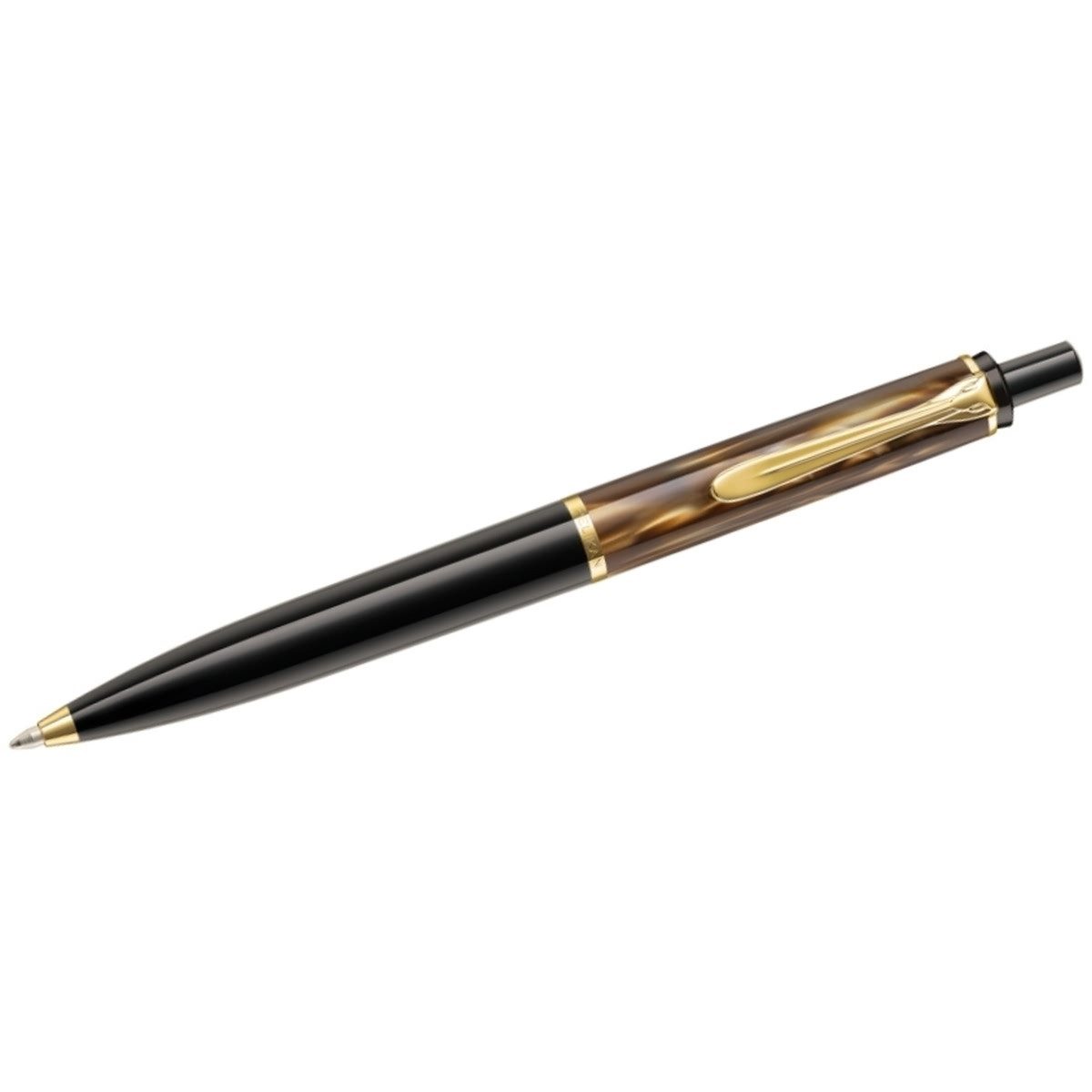 Pelikan Füllfederhalter Kugelschreiber Serie 200 braun-maroriert