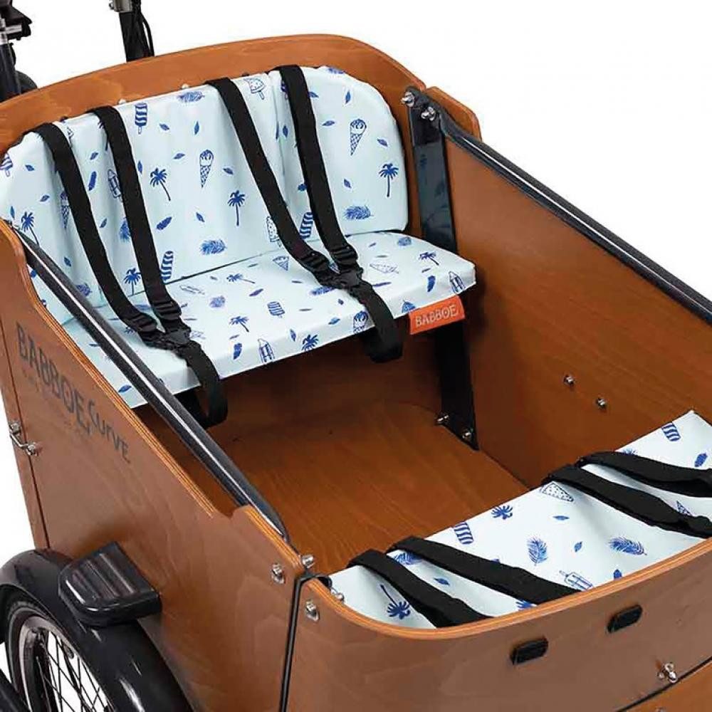 Babboe Babboe Kissenset Cool Summer für Curve E-Bike Akku