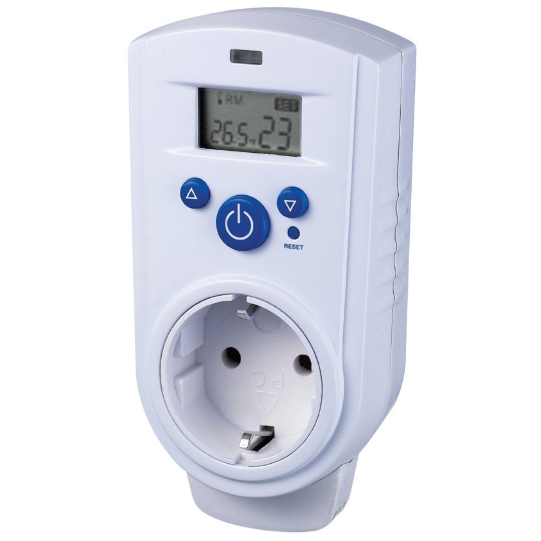 Raumthermostat Thermostat Digital für Steckdose 230V für Infrarot-Heizung