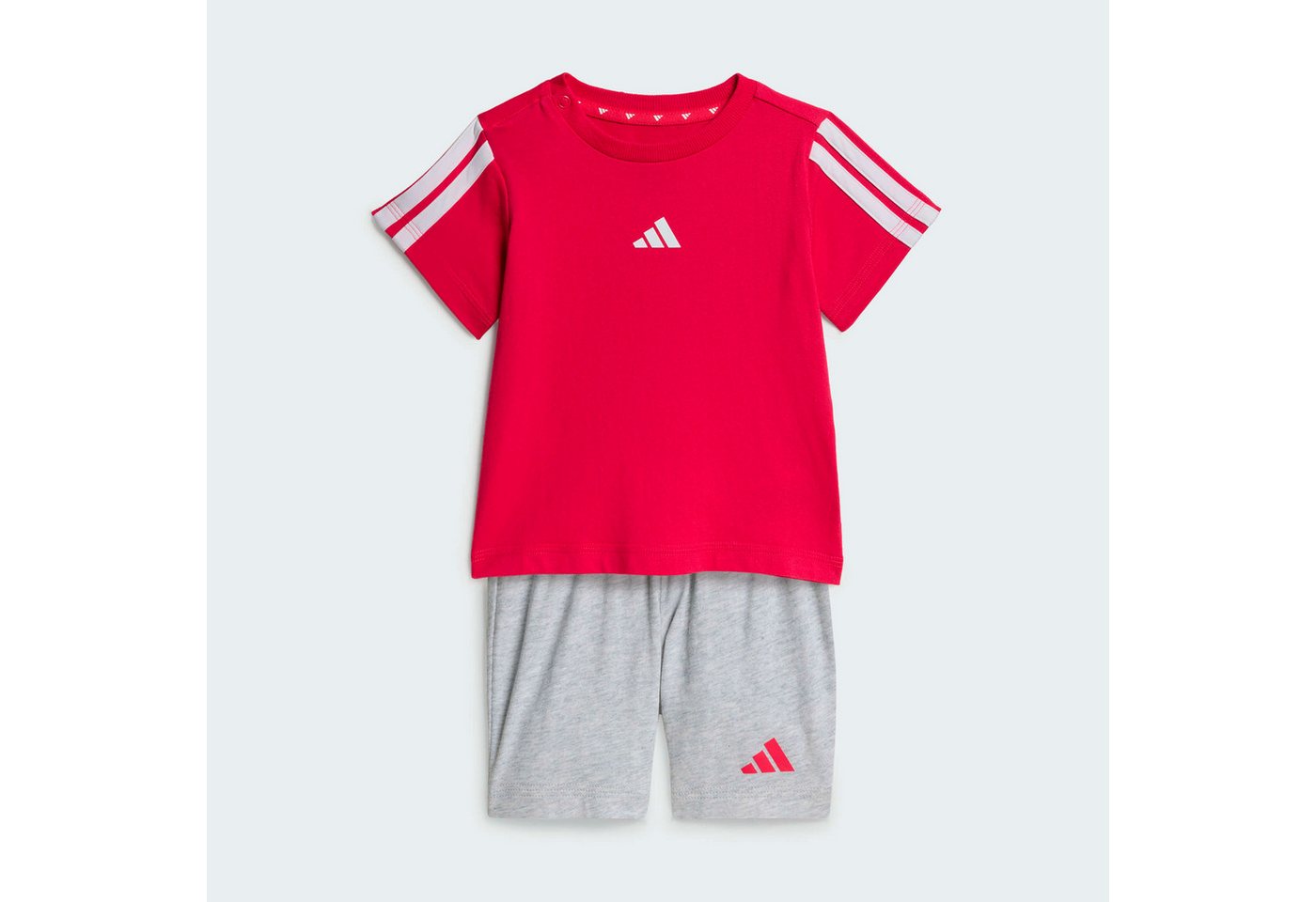 adidas Sportswear Trainingsanzug ESSENTIALS KIDS -SET (2-tlg), für Babys, zweiteiliges Set, aus Baumwolle