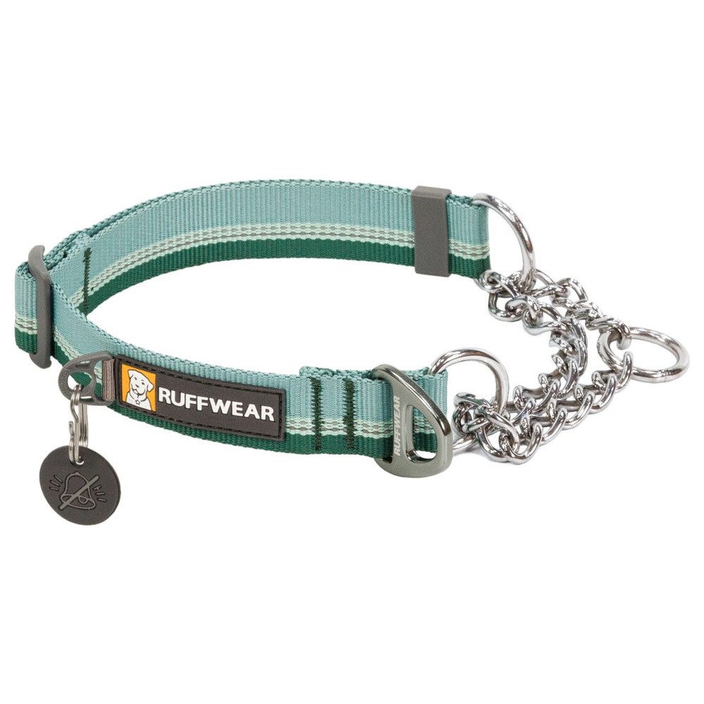 Ruffwear Hunde-Halsband Hundehalsband Chain Reaction Collar River Rock Green