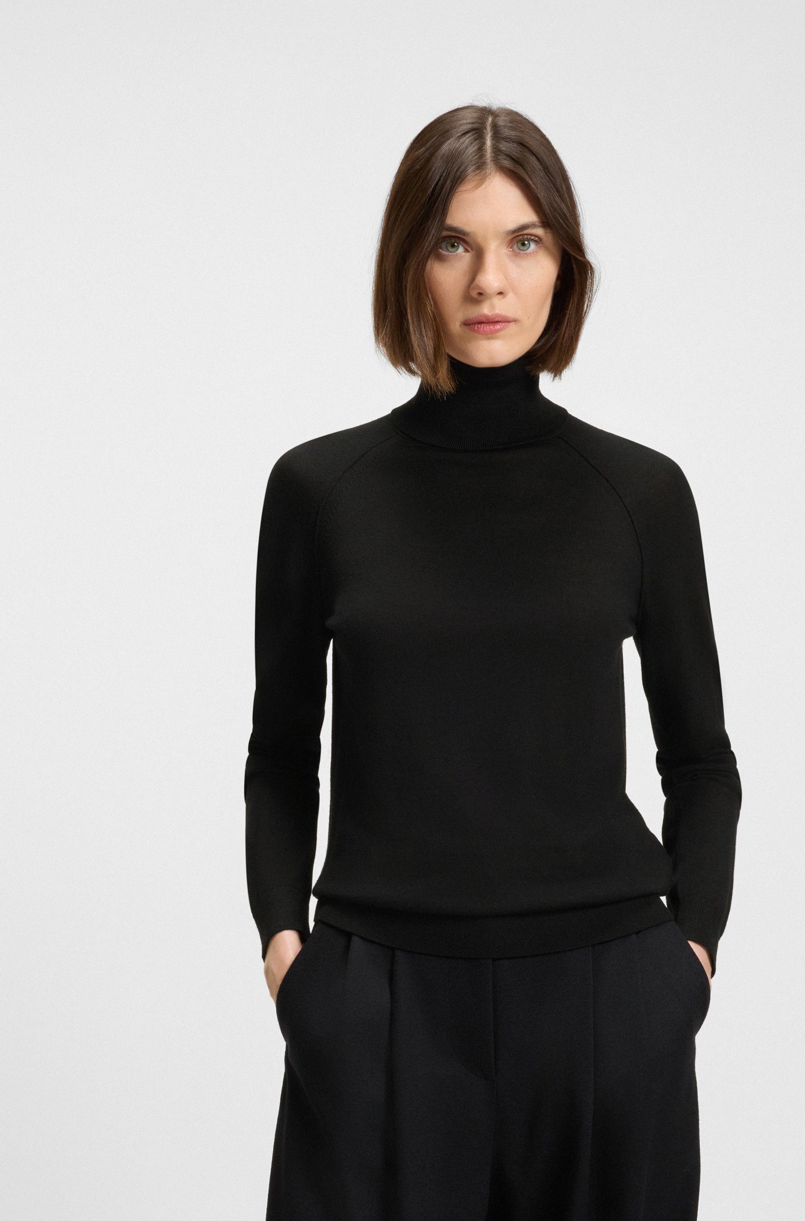 BOSS Strickpullover 10274116 01 (1-tlg)