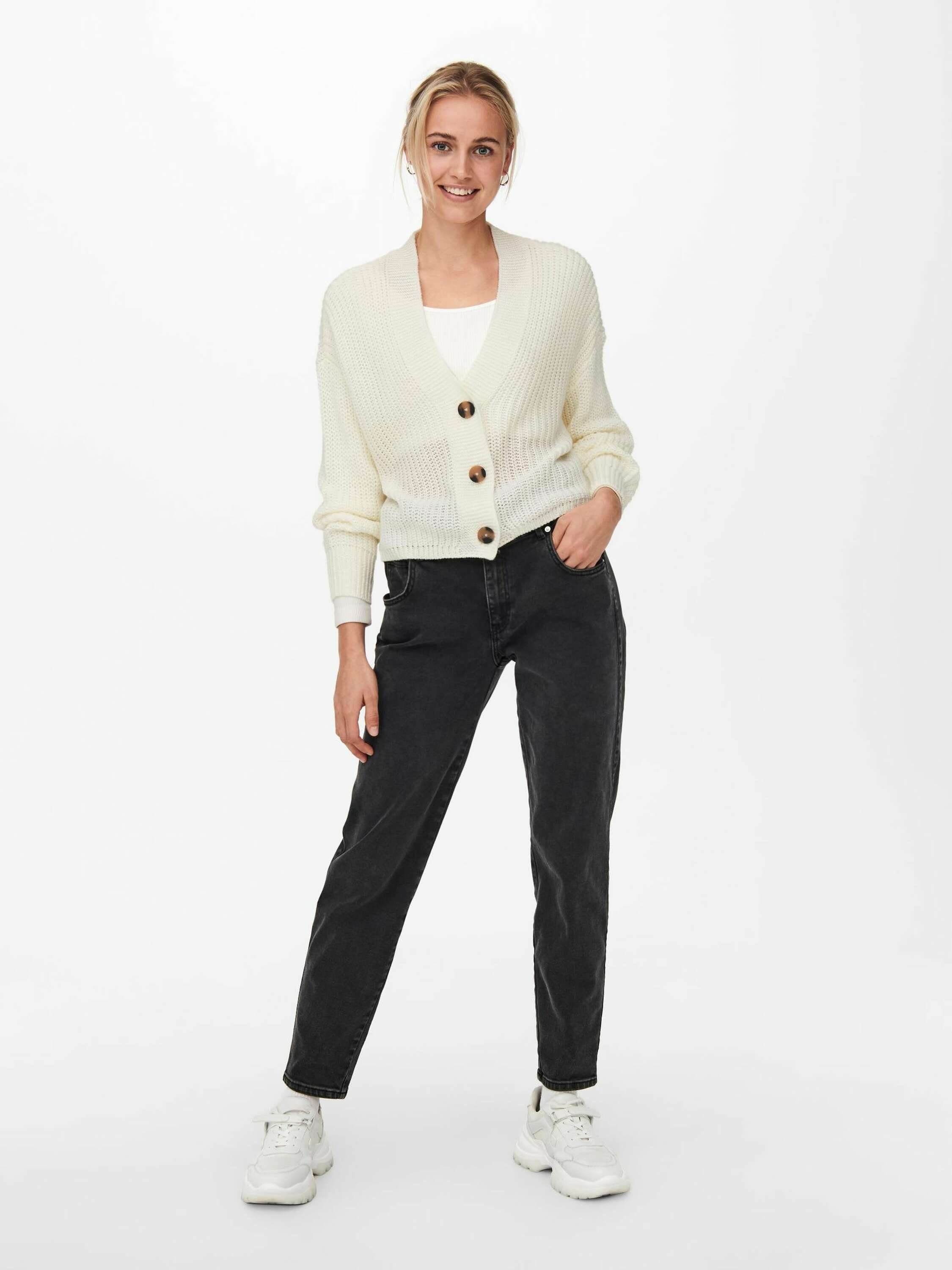 ONLY Strickjacke ONLCarol (1-tlg) Plain/ohne Details – Bild 5 von 5