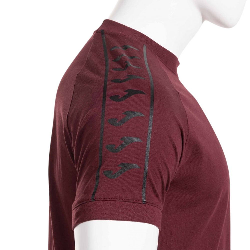 Joma T-Shirt Heroic (100% Baumwolle, atmungsaktiv) burgundrot Herren