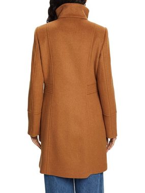 Esprit Collection Wollmantel Recycelt: Mantel mit Wolle