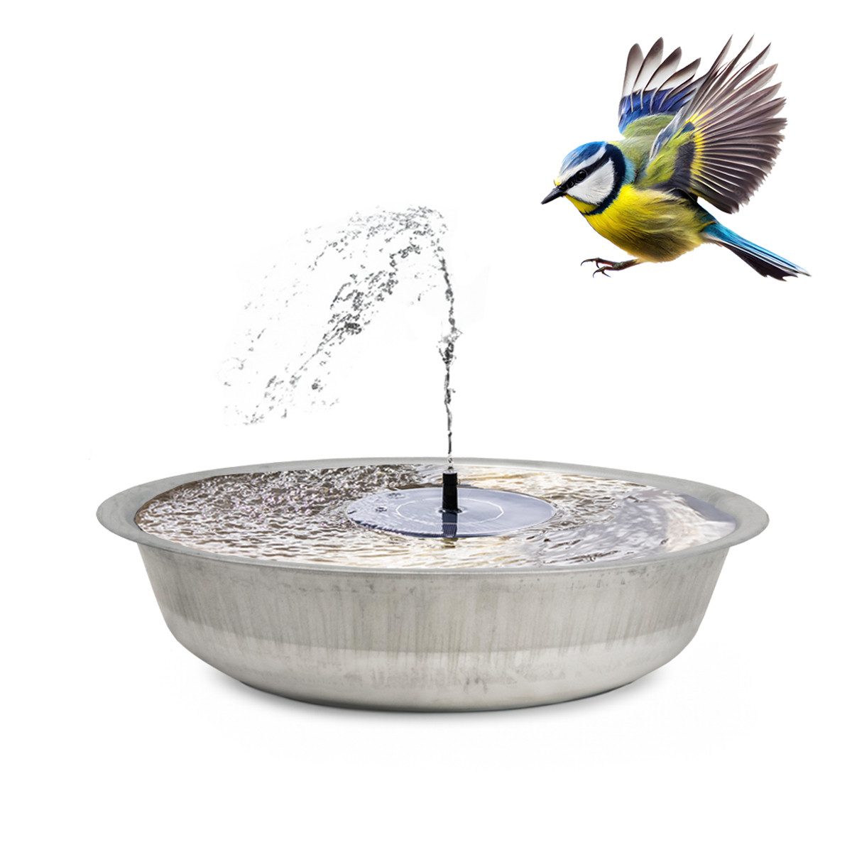 matches21 HOME & HOBBY Wasserspiel Solar-Brunnen günstig online kaufen