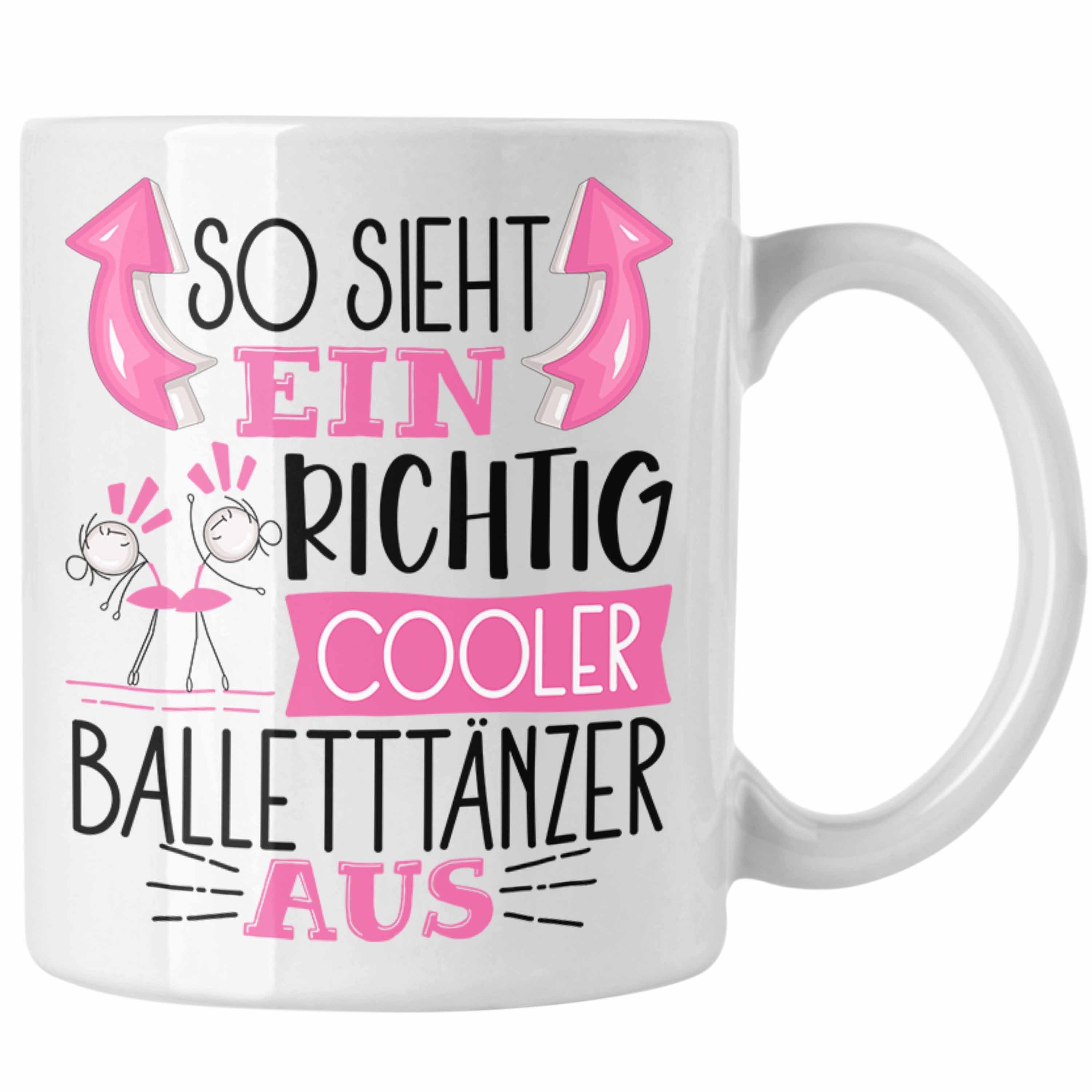 Trendation Tasse So Sieht Ein Richtig Cooler Balletttänzer Aus Geschenk Tasse Lustiger Weiss
