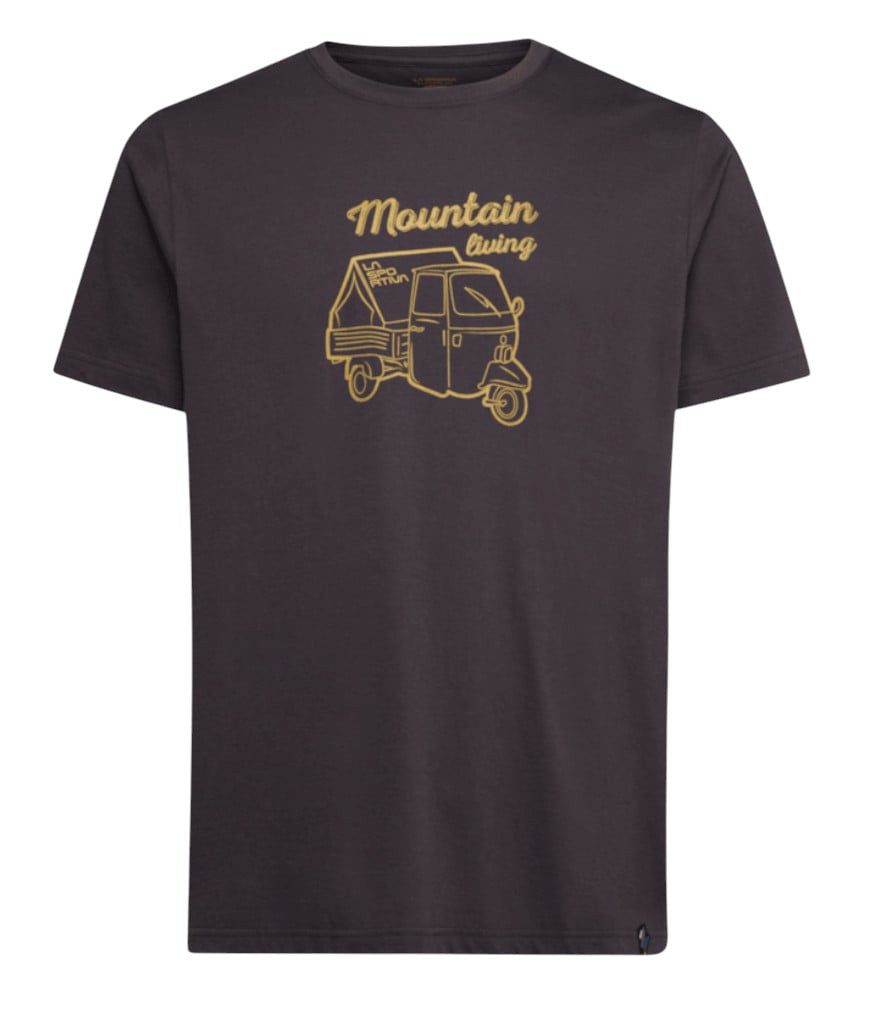 La Sportiva T-Shirt Wander-/Freizeit Ape - Mountain Living - (Baumwolle) onyxgrau Herren
