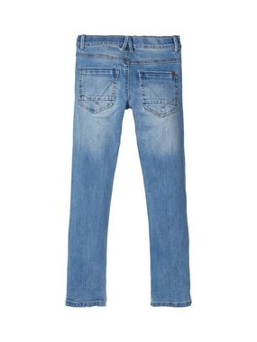 Name It 5-Pocket-Jeans Name It Jungen Stretch Jeans im coolem Used-Style