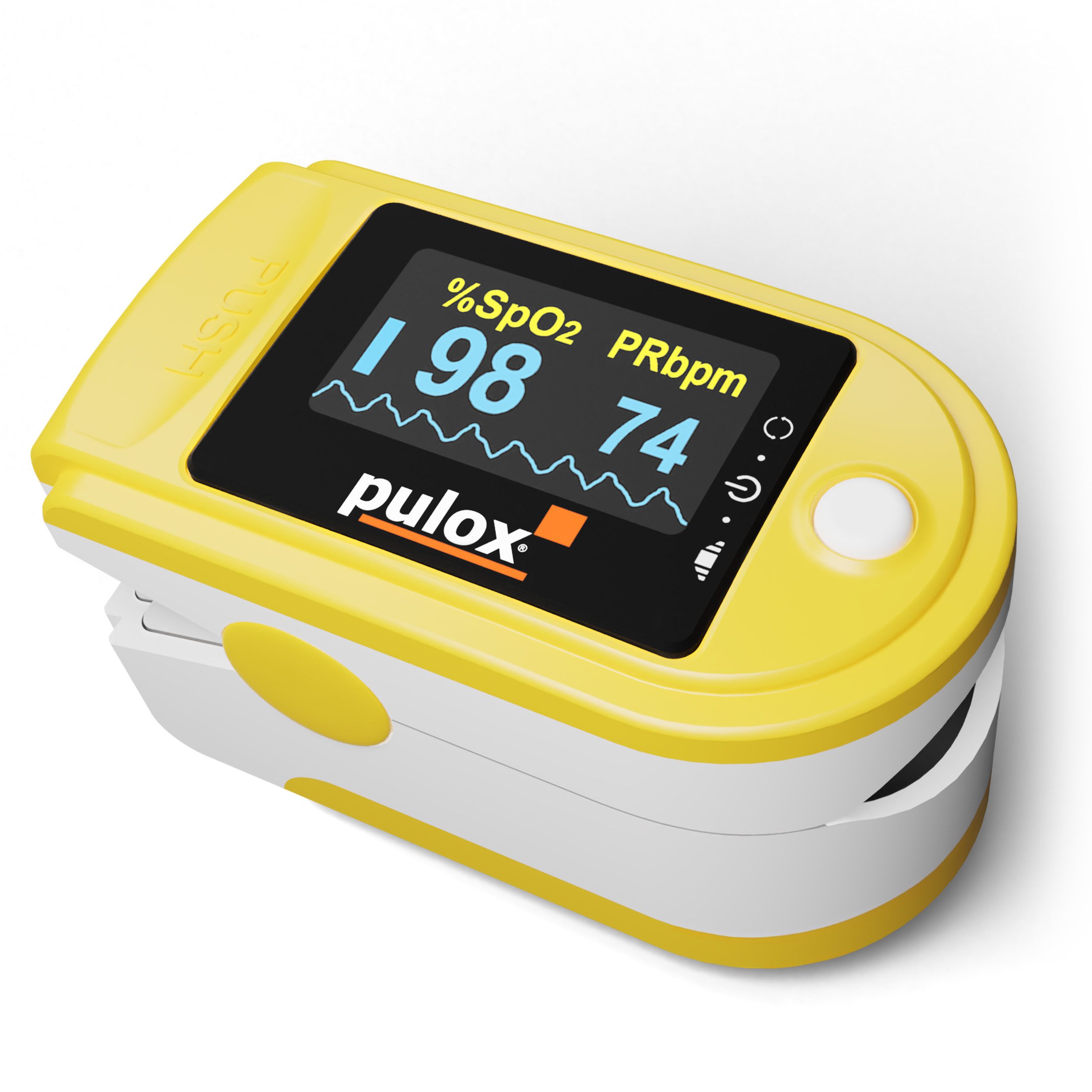Pulsoximeter PO-200 Solo gelb