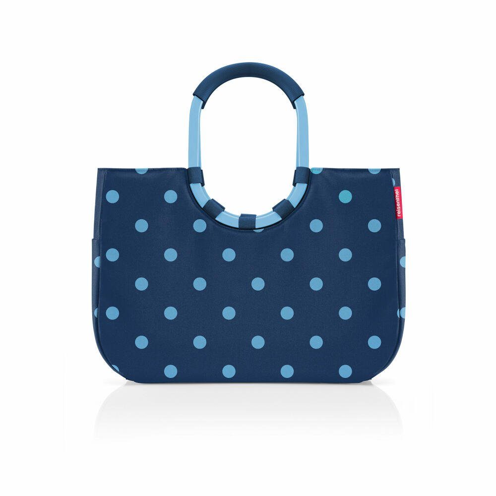 REISENTHEL® Shopper loop L Frame Mixed Dots Blue 25 L