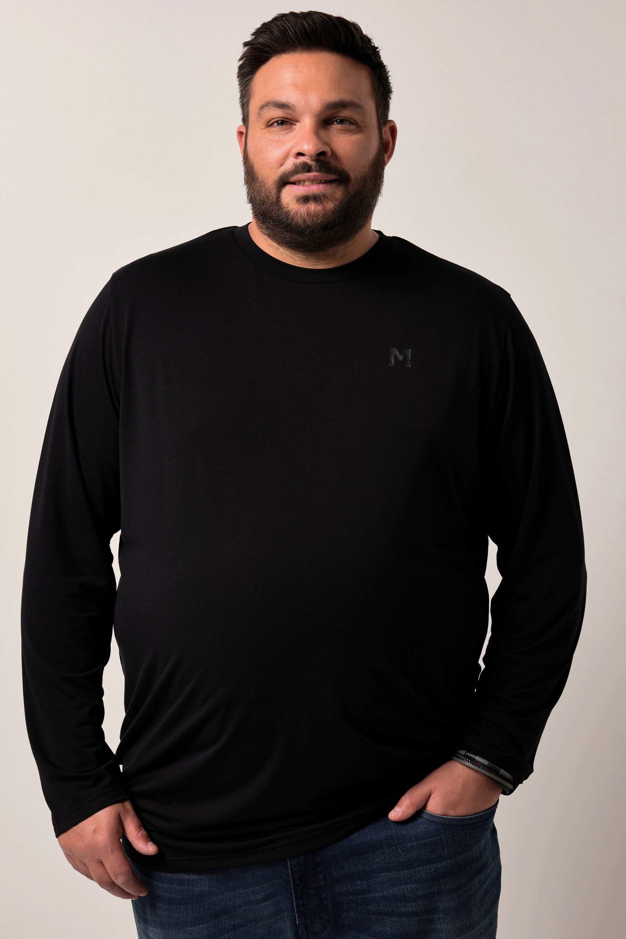 Men Plus Unterhemd Men+ Thermo-Unterhemd FLEXLASTIC® Langarm bis 8 XL günstig online kaufen