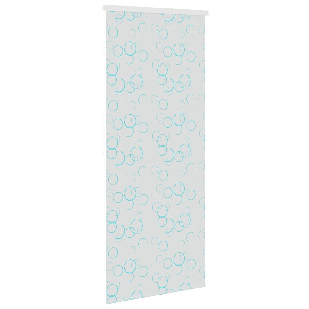 vidaXL Duschvorhang Duschrollo 100x240 cm Blasenmuster Breite 100 cm – Bild 4 von 5