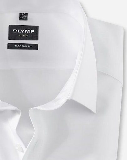 fit weiß mordern Businesshemd OLYMP Luxor