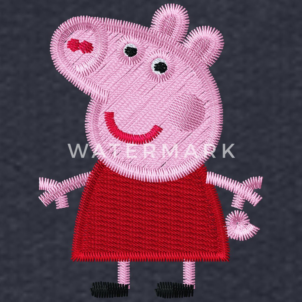 Spreadshirt Hoodie Peppa Wutz Stick Geschenkidee Kinder Premium Hoodie (1-tlg)